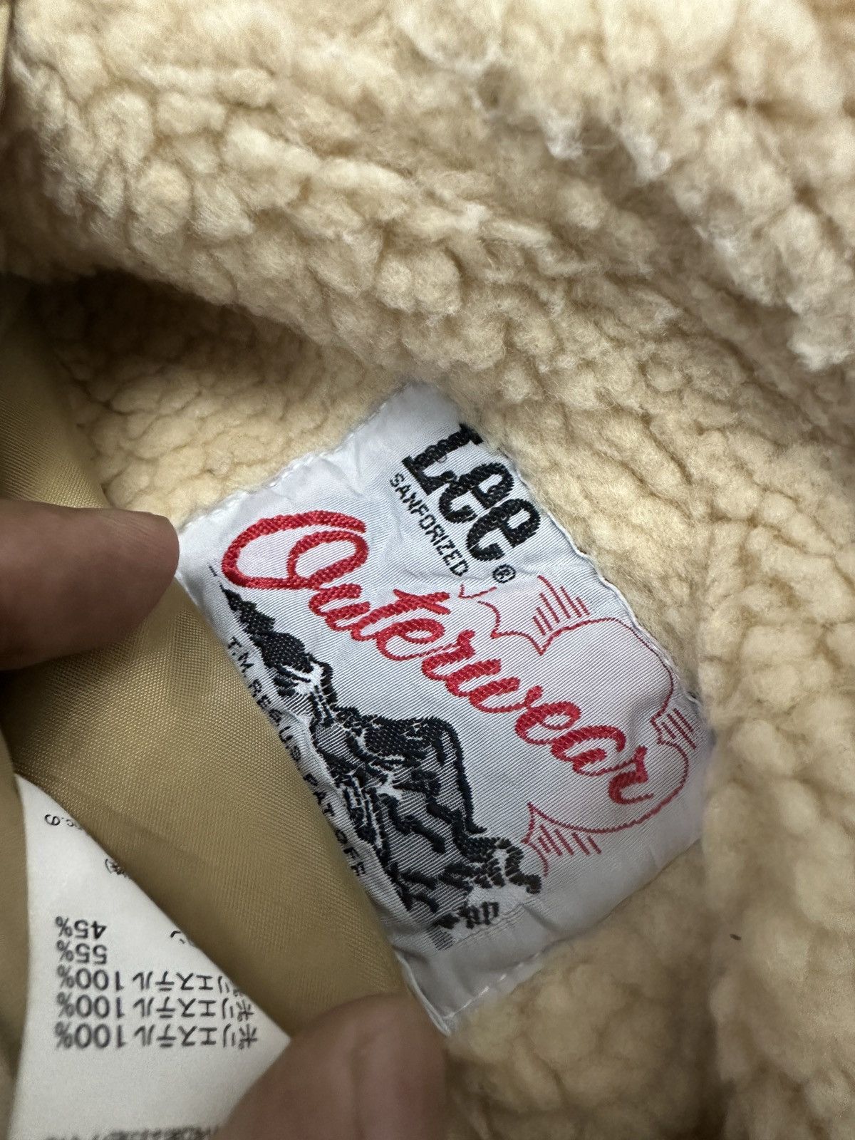 Lee 🔥🔥🔥 Lee Outerwear Fleece Jacket 🧥 Size US M / EU 48-50 / 2 - 9 Thumbnail