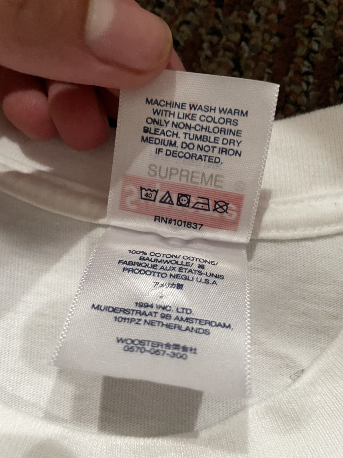 Supreme Supreme Yin Yang Tee (Large) Size US L / EU 52-54 / 3 - 6 Thumbnail