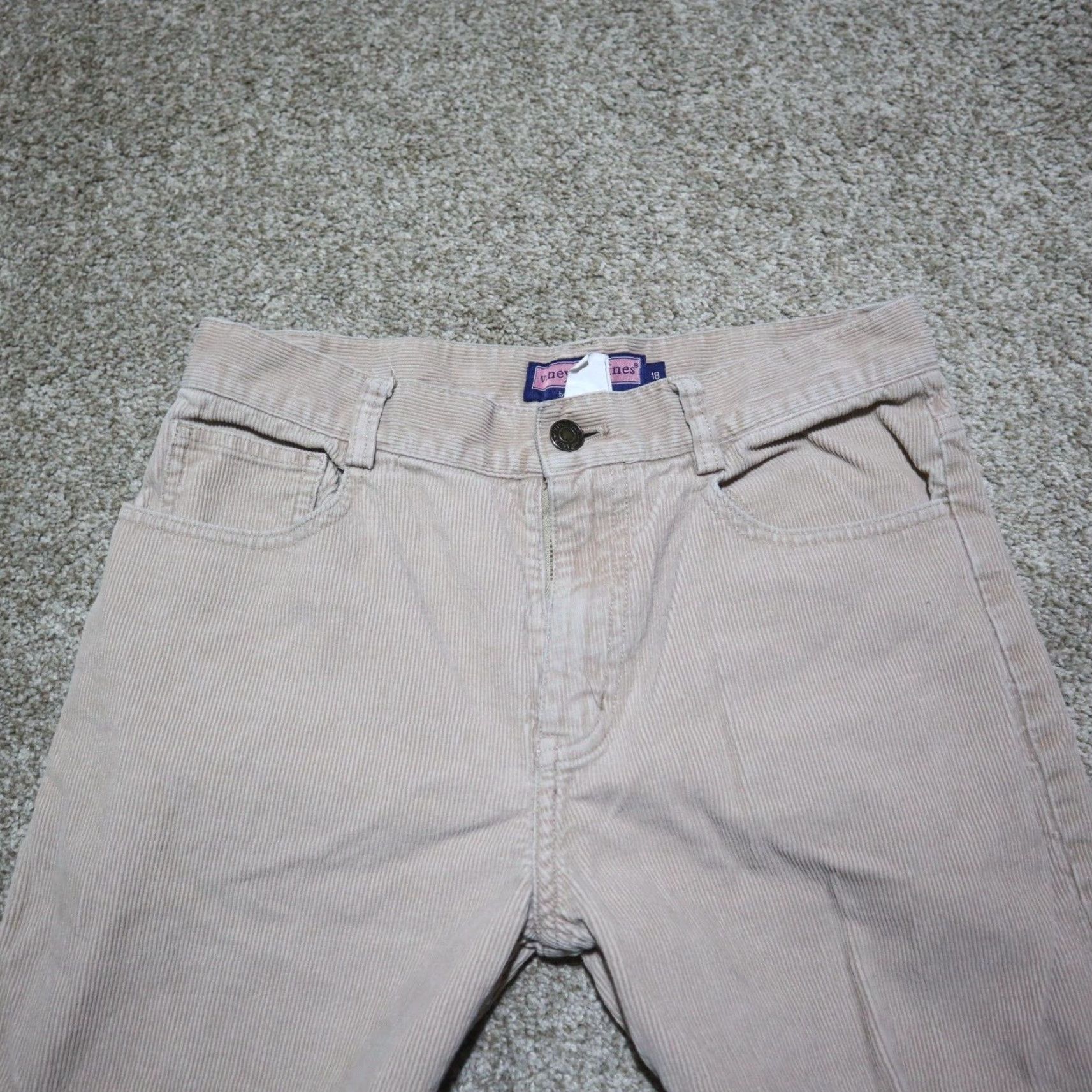 Vineyard Vines Vineyard Vines Women's Corduroy Pants Brown Tan Size 18 Size 40" / US 18 - 2 Thumbnail