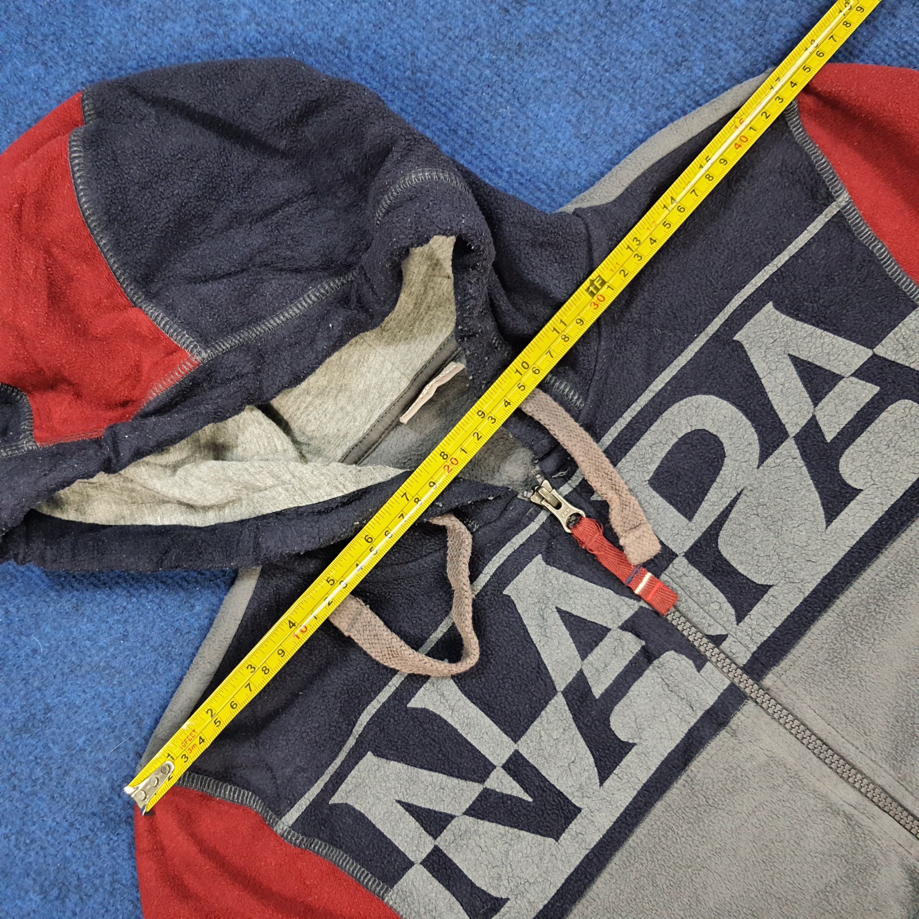Napapijri × Vintage Vintage Napapijri Antarctic Research Program Zipper Hoodie Size US S / EU 44-46 / 1 - 12 Thumbnail