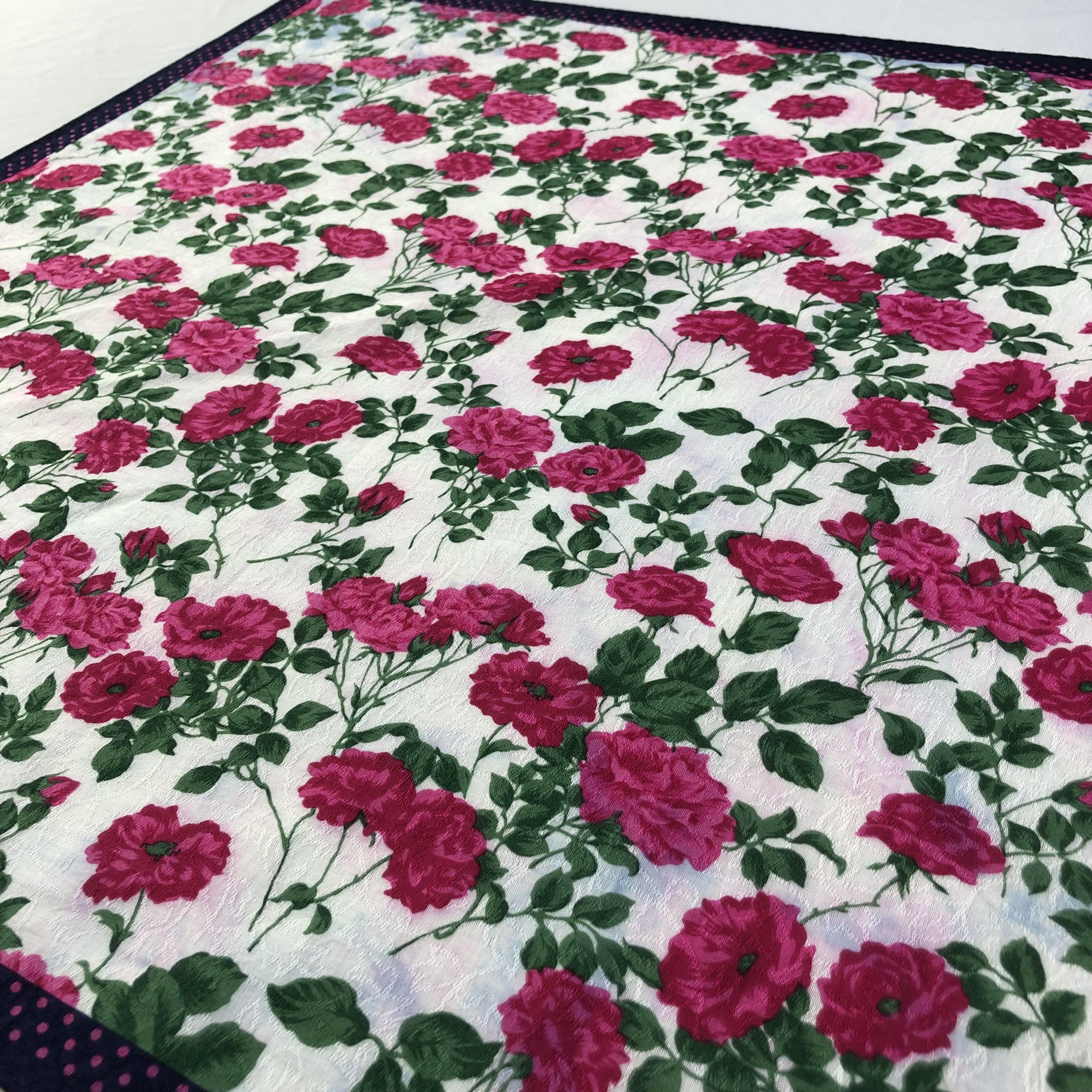 Yves Saint Laurent YSL Floral Handkerchief Neckerchief Bandana H1555 Size ONE SIZE - 1 Thumbnail