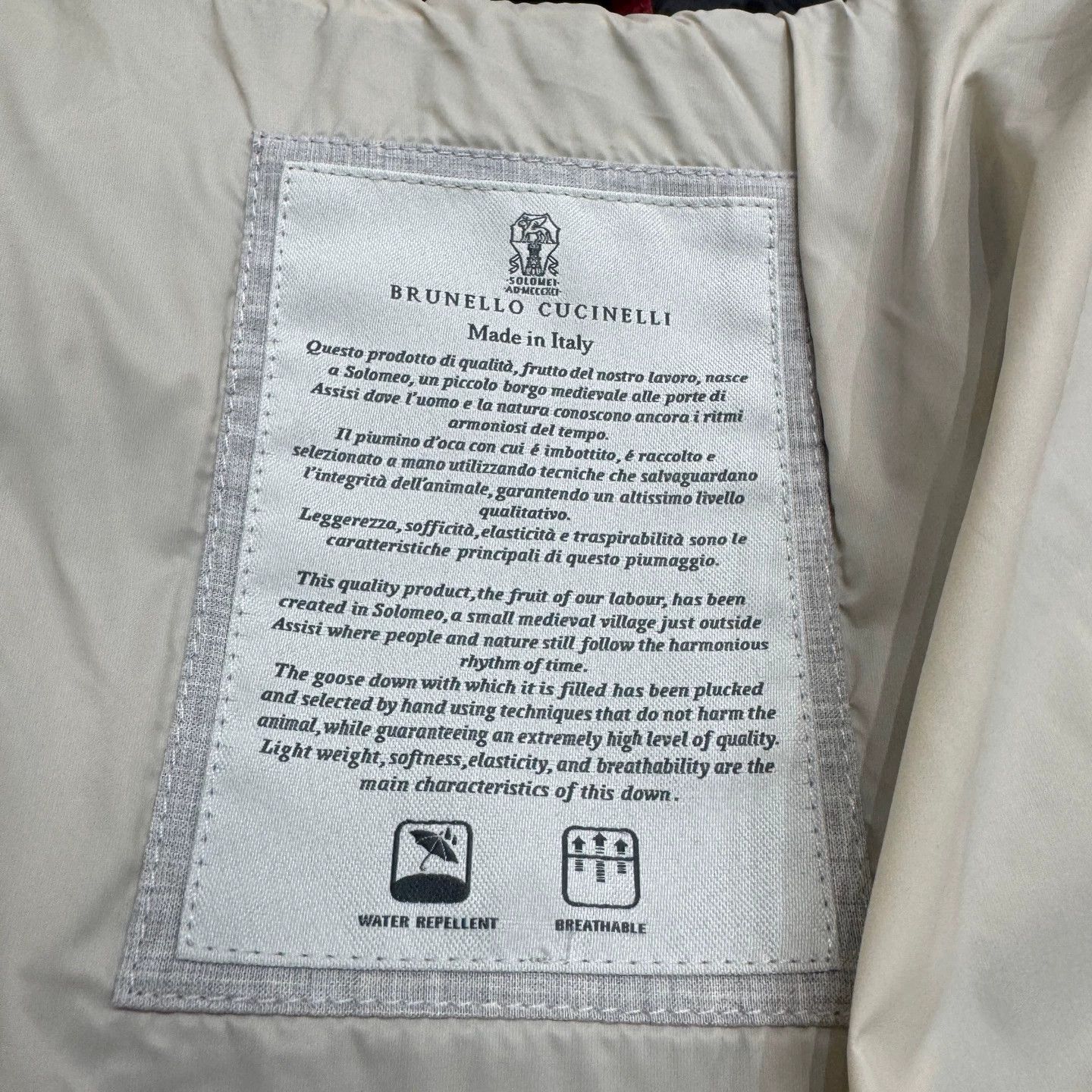 Brunello Cucinelli BRUNELLO CUCINELLI Nylon Goose Down Puffer XXL 99New Size US XXL / EU 58 / 5 - 2 Thumbnail