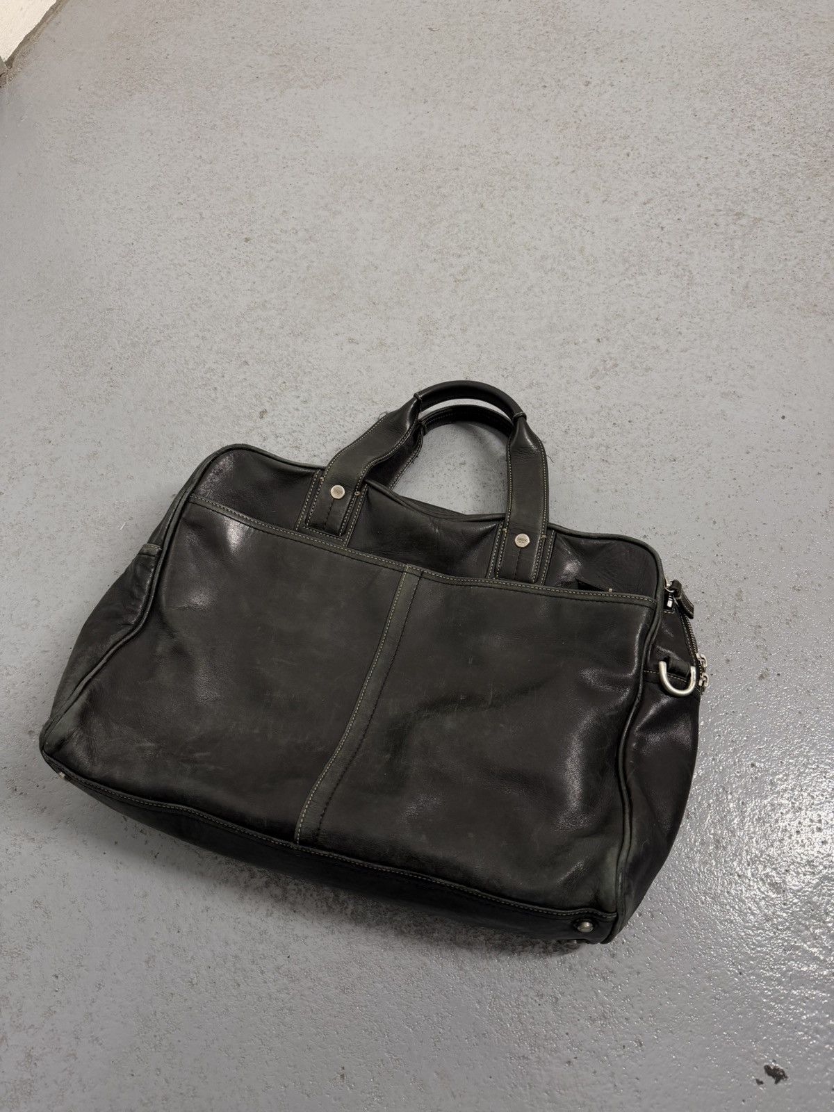 Coach Avant-garde Coach Dense Leather Handbag Size ONE SIZE - 3 Thumbnail
