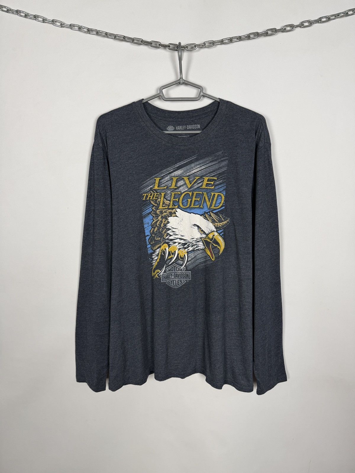 Harley Davidson Harley Davidson Long Sleeve T-Shirt Motocycles Racing 2XL Size US XXL / EU 58 / 5 - 1 Thumbnail