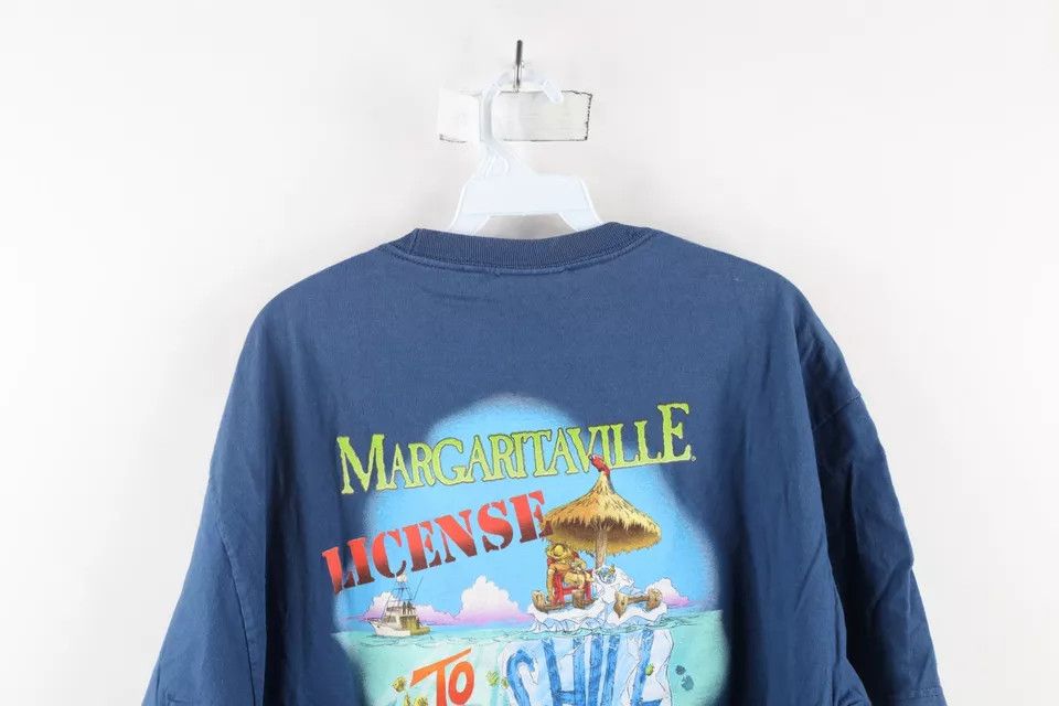 Vintage Vintage Y2K 2002 Jimmy Buffett Myrtle Beach T-Shirt Blue Size US L / EU 52-54 / 3 - 7 Thumbnail