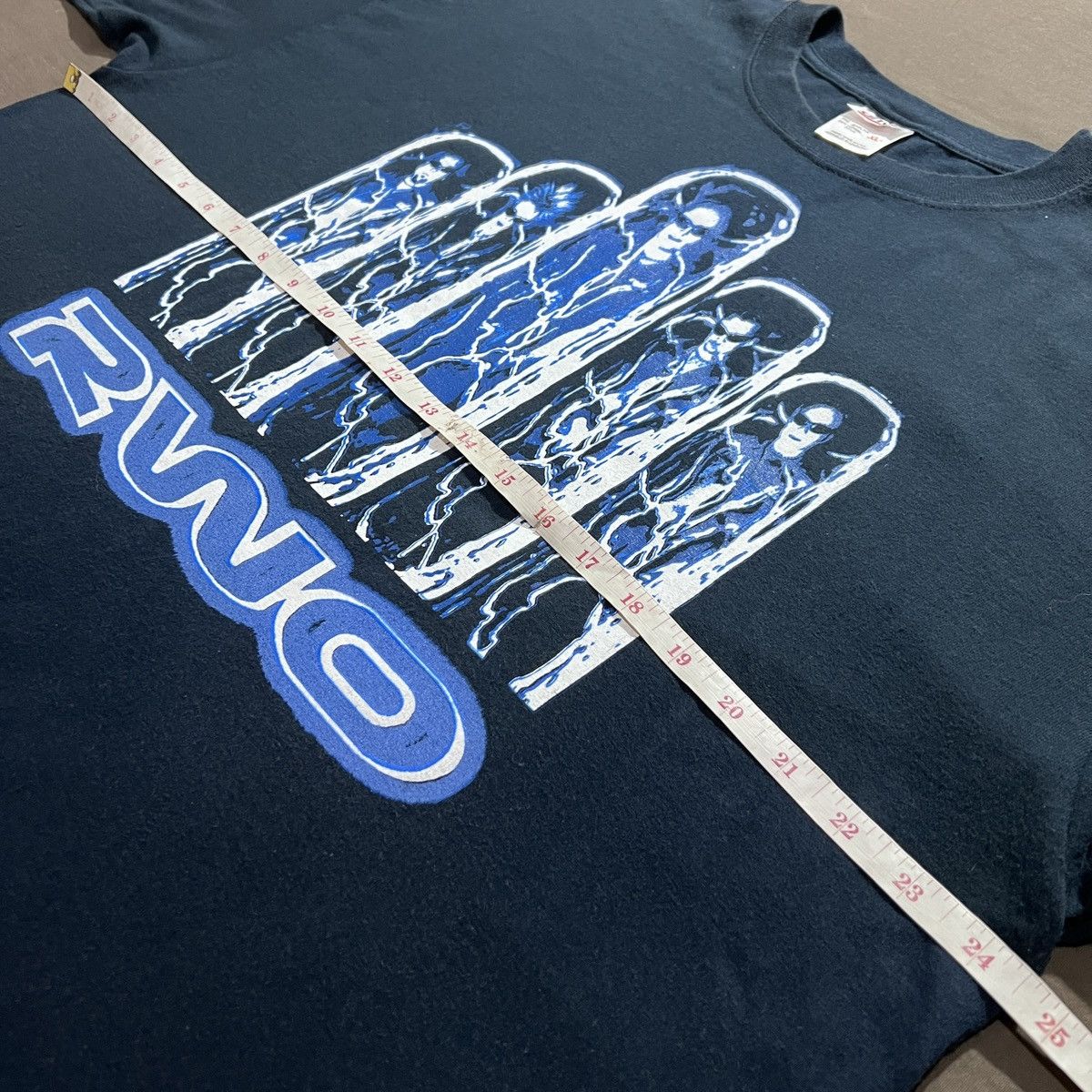 Anvil × Band Tees × Vintage Vintage Y2K 2WO Band Industrial metal Tee XL Rob Halford Size US XL / EU 56 / 4 - 7 Thumbnail