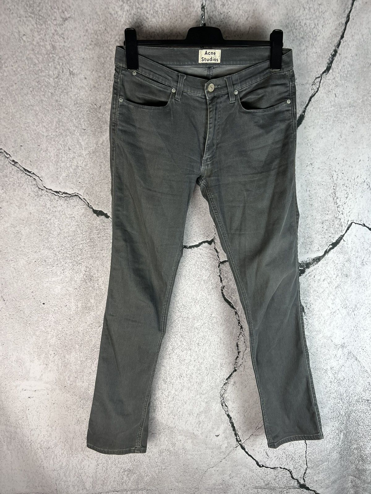 Acne Studios ACNE STUDIOS Cotton Max Raw Denim Jeans Made in Albania Size US 32 / EU 48 - 1 Thumbnail