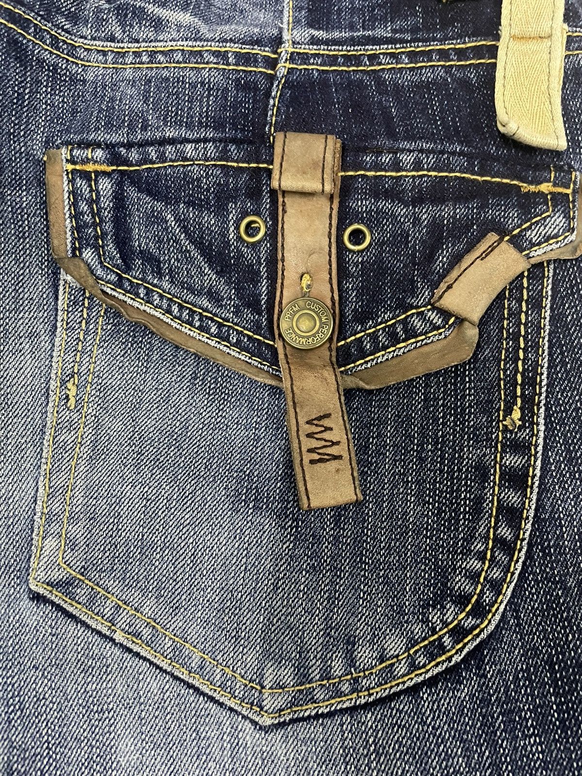 PPFM PPFM Bikers Distressed Jeans Size US 29 - 10 Thumbnail