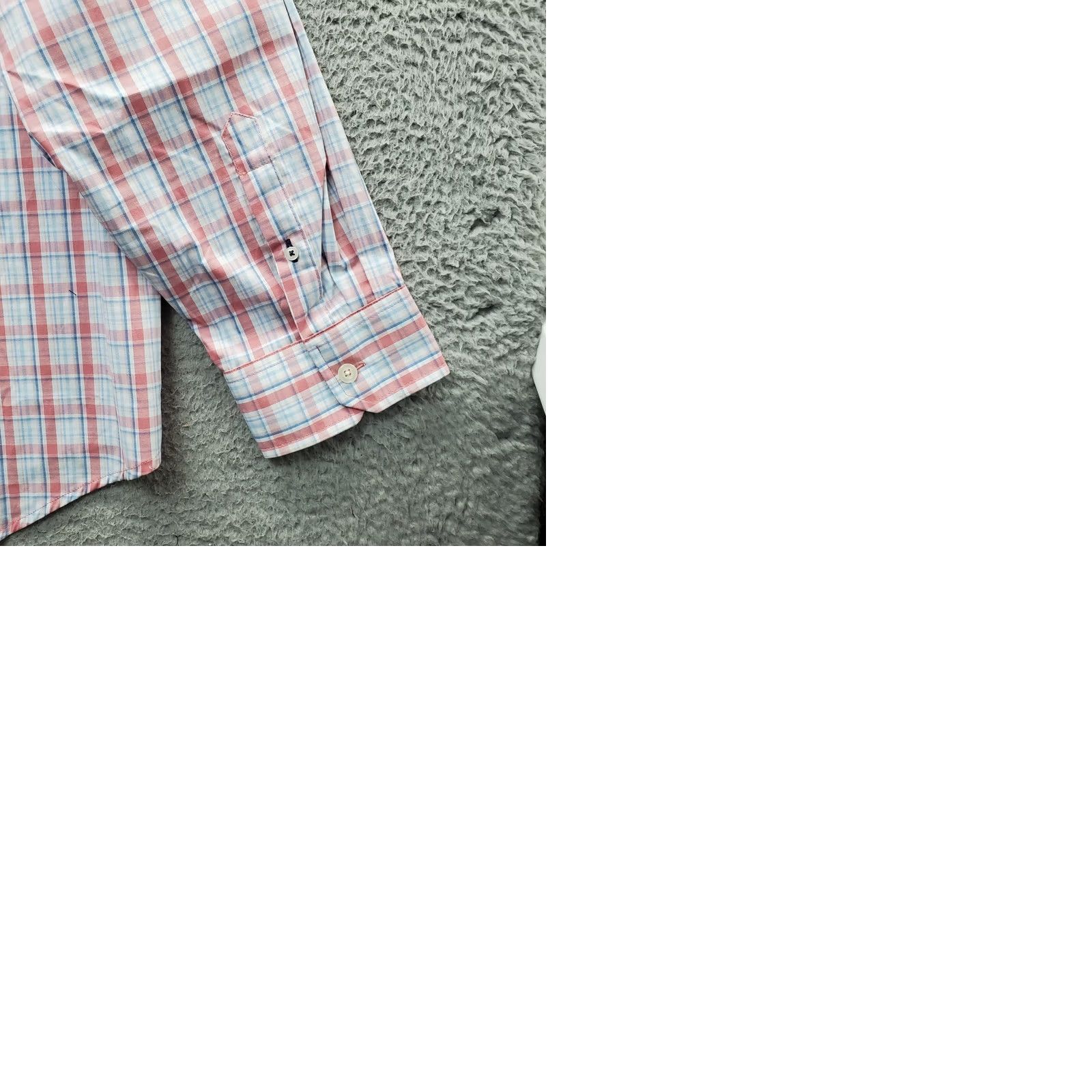 Izod IZOD Mens Shirt 3XLT Multi Plaid Comfort Performance All-Over Stretch Button Down Size US XXL / EU 58 / 5 - 9 Thumbnail