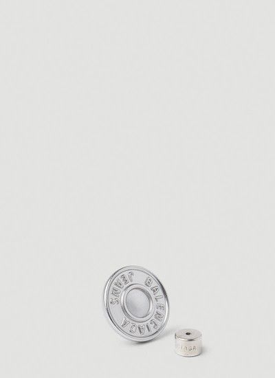 Balenciaga o1bcso1str1024 Size: OS / Jeans Earrings in Silver Size ONE SIZE - 4 Thumbnail