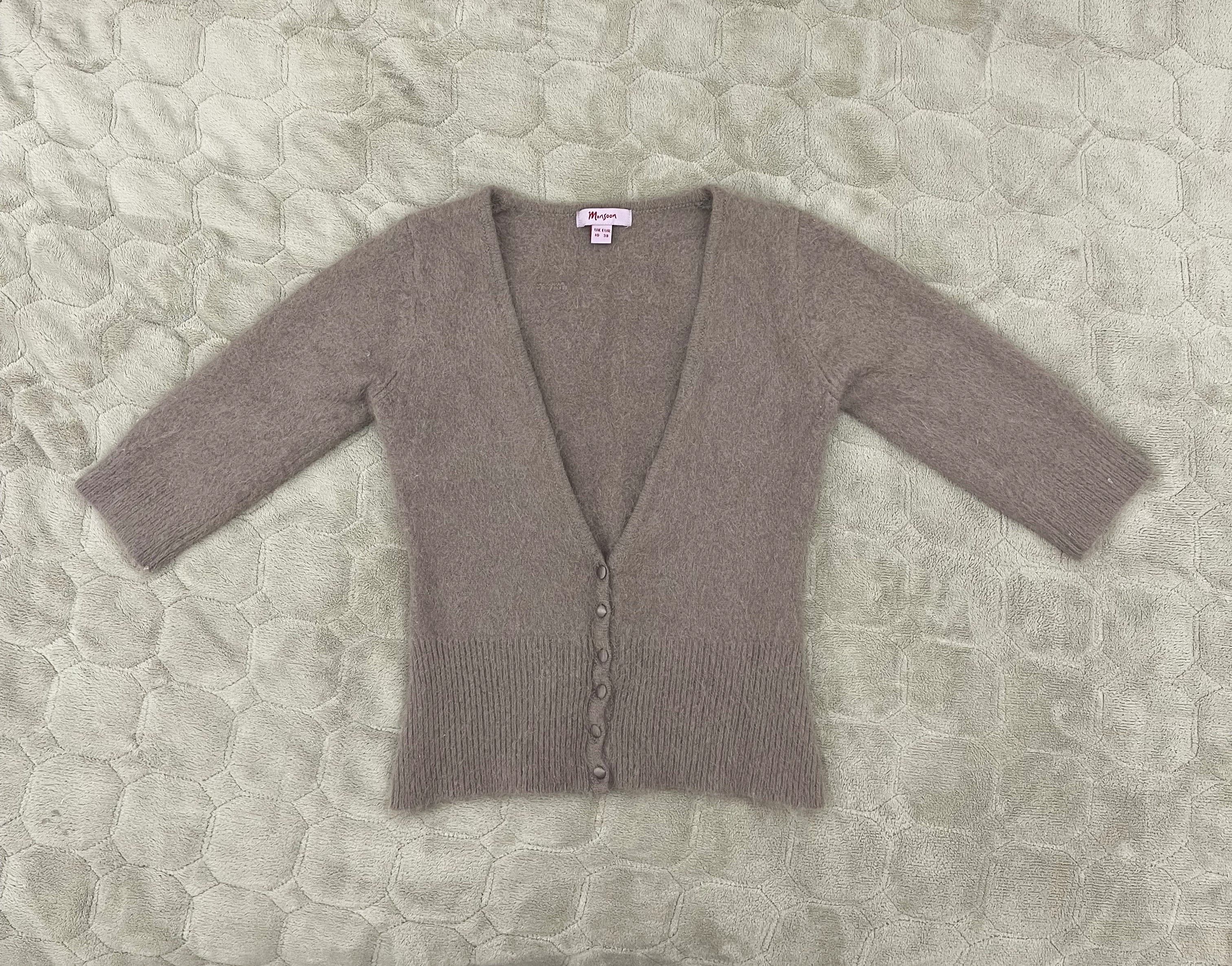 Vintage Monsoon Vintage Sweater 80% ANGORA Size M / US 6-8 / IT 42-44 - 1 Thumbnail