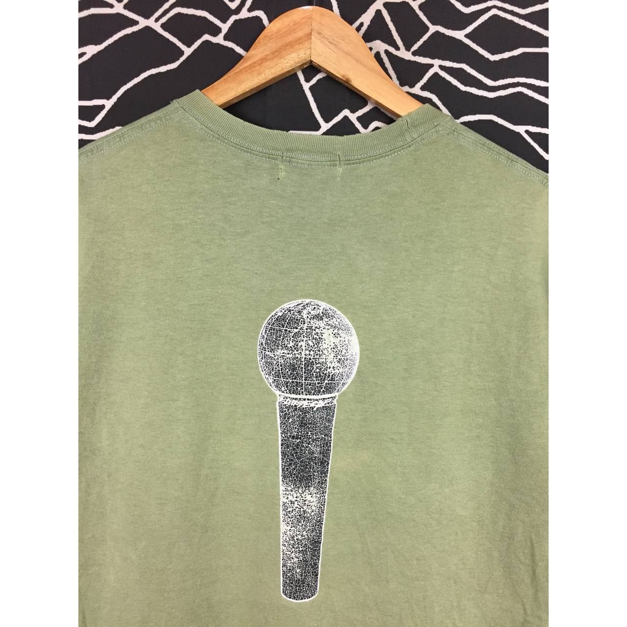 Japanese Brand OUGHT Japanese Brand Think Globally Rap Locally Tee Size US M / EU 48-50 / 2 - 7 Thumbnail