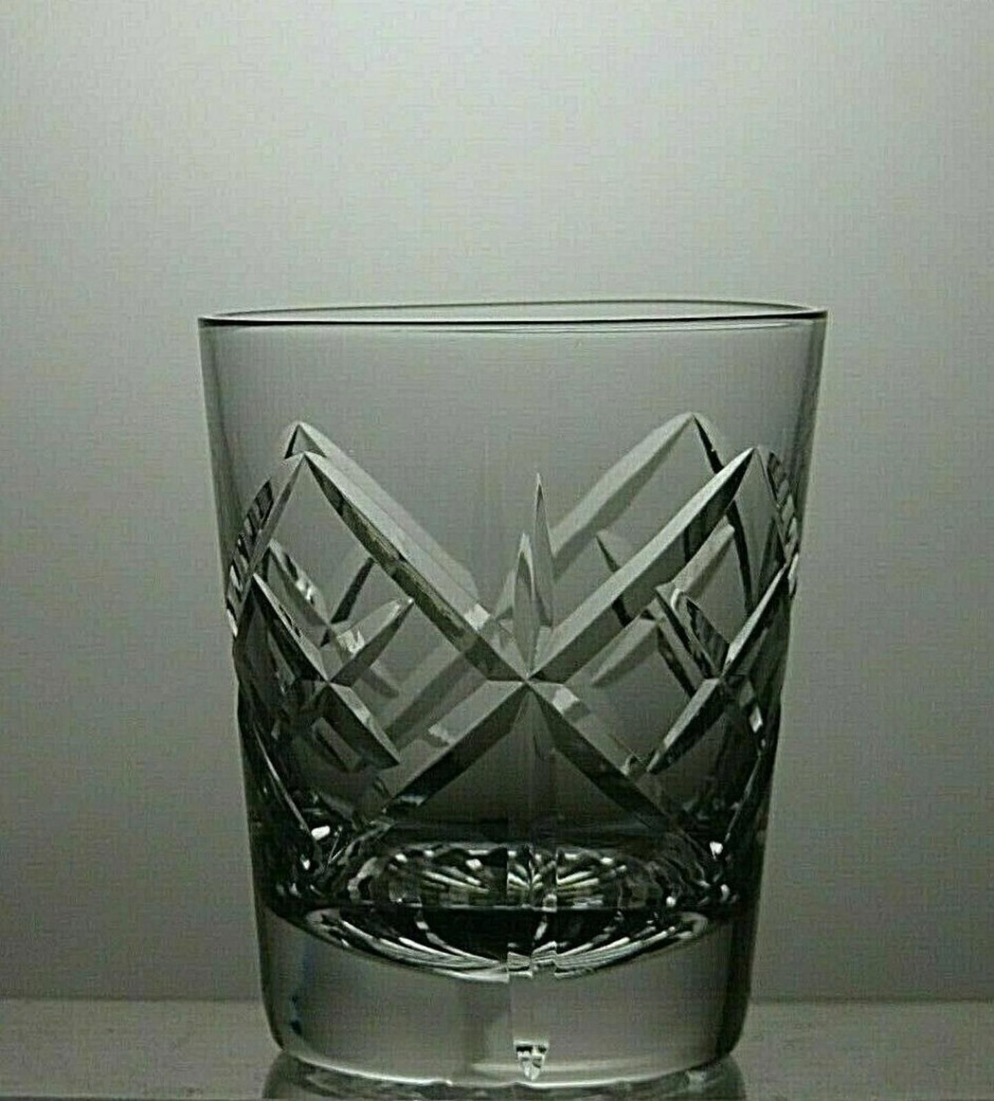 Other Tudor Crystal Walsingham Cut Drinking Set Of 6 Tumblers 3" Size ONE SIZE - 4 Thumbnail
