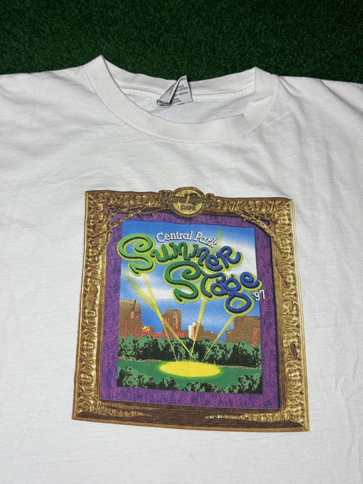 Hard Rock Cafe Central Park Summer Stage Concert Morrisey Garth T Shirt XL Size US XL / EU 56 / 4 - 2 Thumbnail