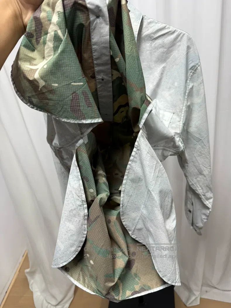 Dries Van Noten Dries Van Noten Painted Camouflage Loose Shirt Size US S / EU 44-46 / 1 - 7 Thumbnail