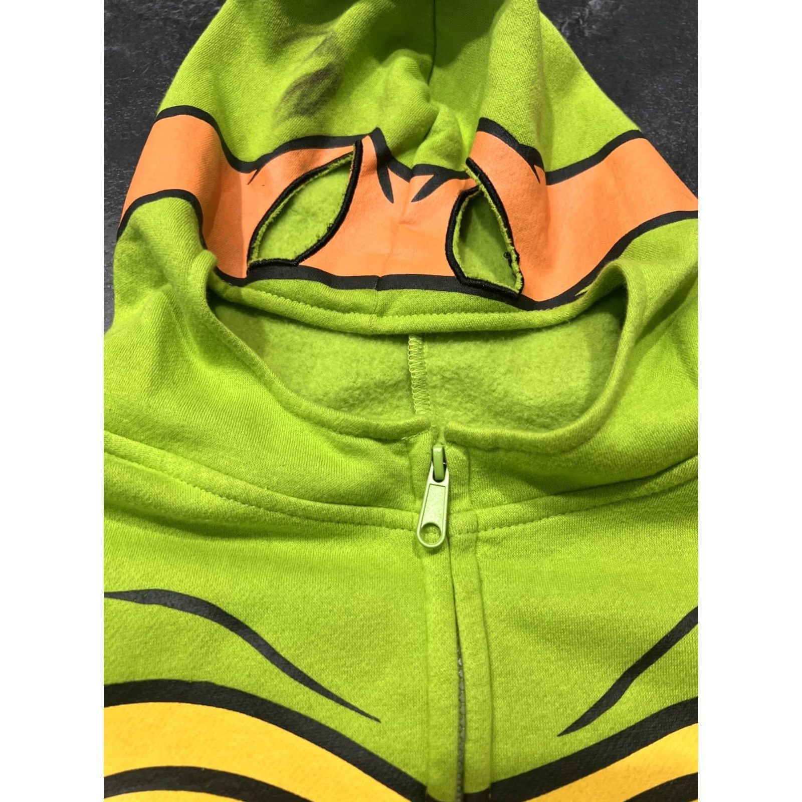 Nickelodeon Nickelodeon Ninja Turtles Full Zip Hoodie Unisex XL Green Orange Sweater Winter Unisex Size XL Size US XL / EU 56 / 4 - 6 Thumbnail