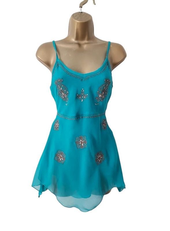 Vintage Sara Kelly vintage asymmetric top 12 Size L / US 10 / IT 46 - 1 Thumbnail