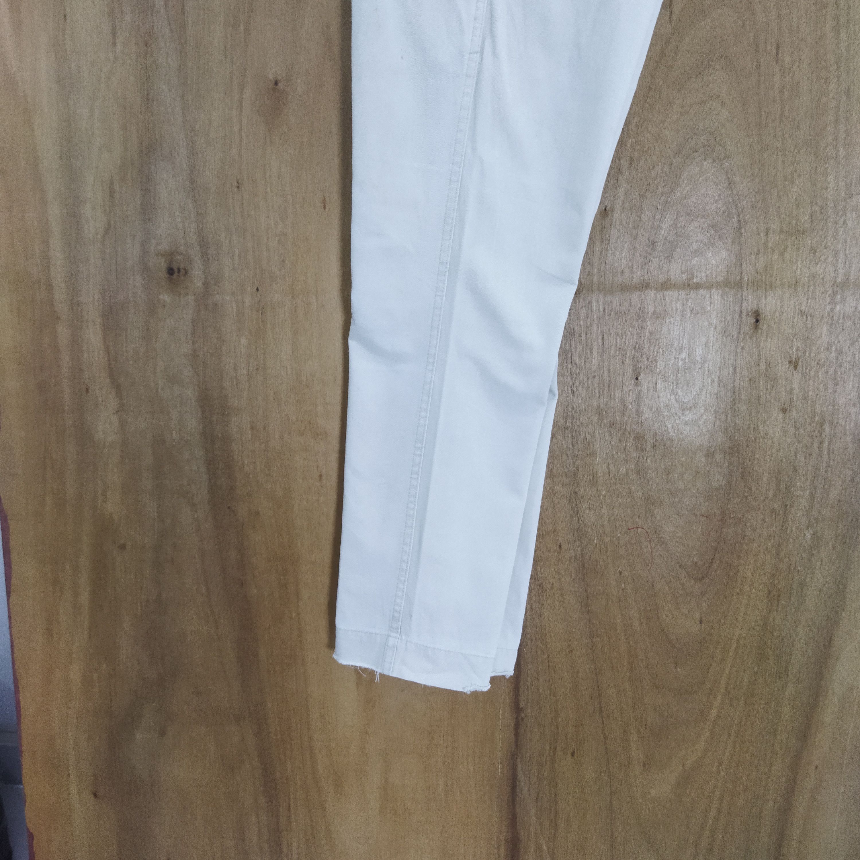 Japanese Brand LACQUER WHITE YELLOW CHINO PANTS Size US 34 / EU 50 - 13 Thumbnail