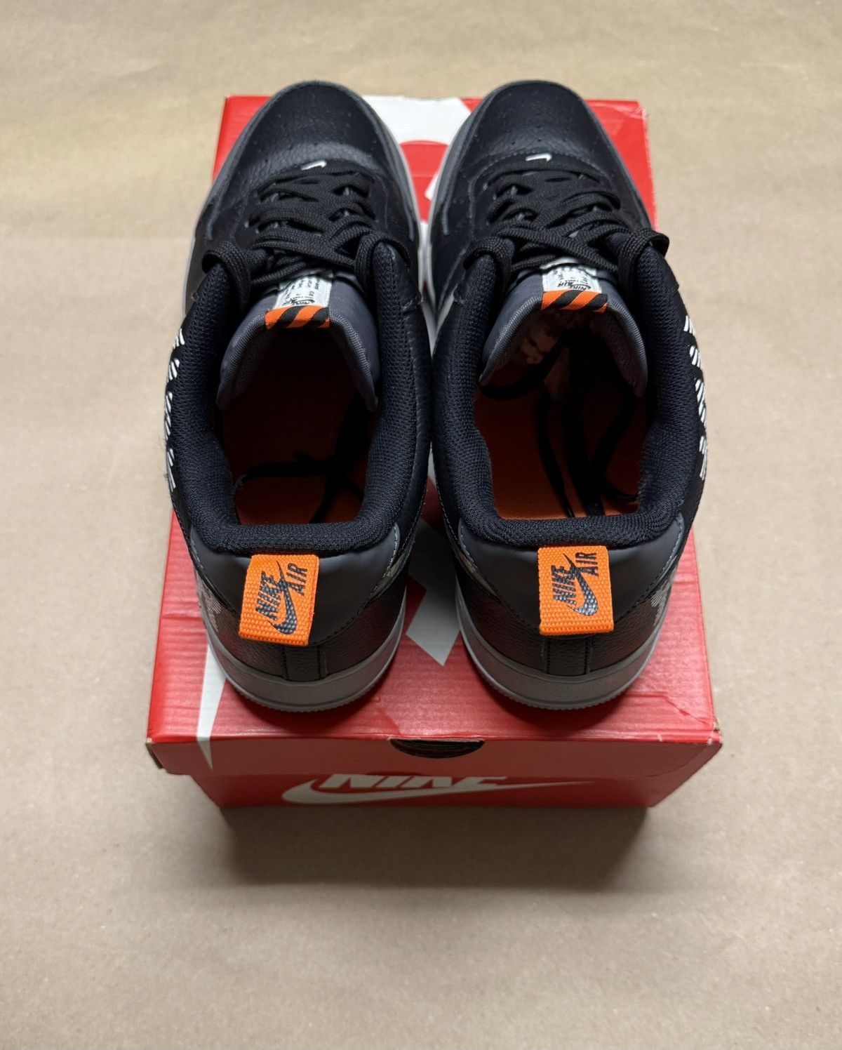 Nike Nike Air Force 1 AF1 Low Under Construction Black Men’s 14 Size US 14 / EU 47 - 4 Thumbnail