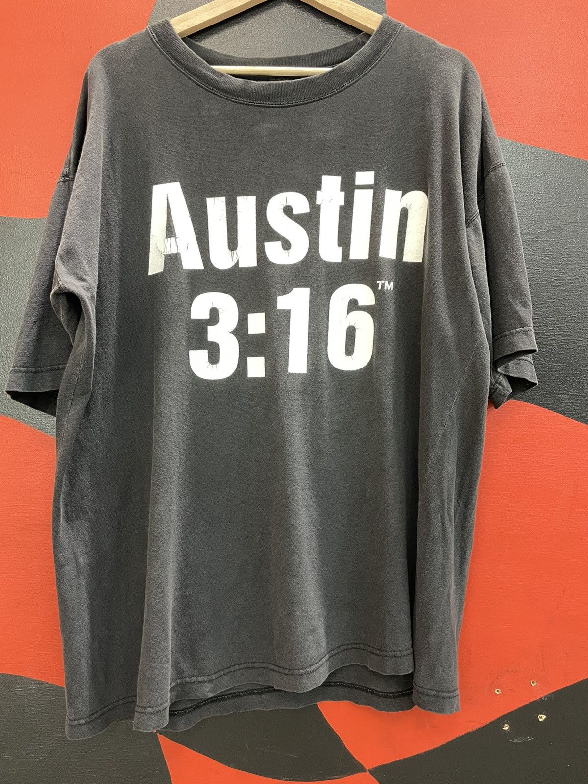 1998 90’s Stone Cold Steve Austin 3:16 skull graphic tee