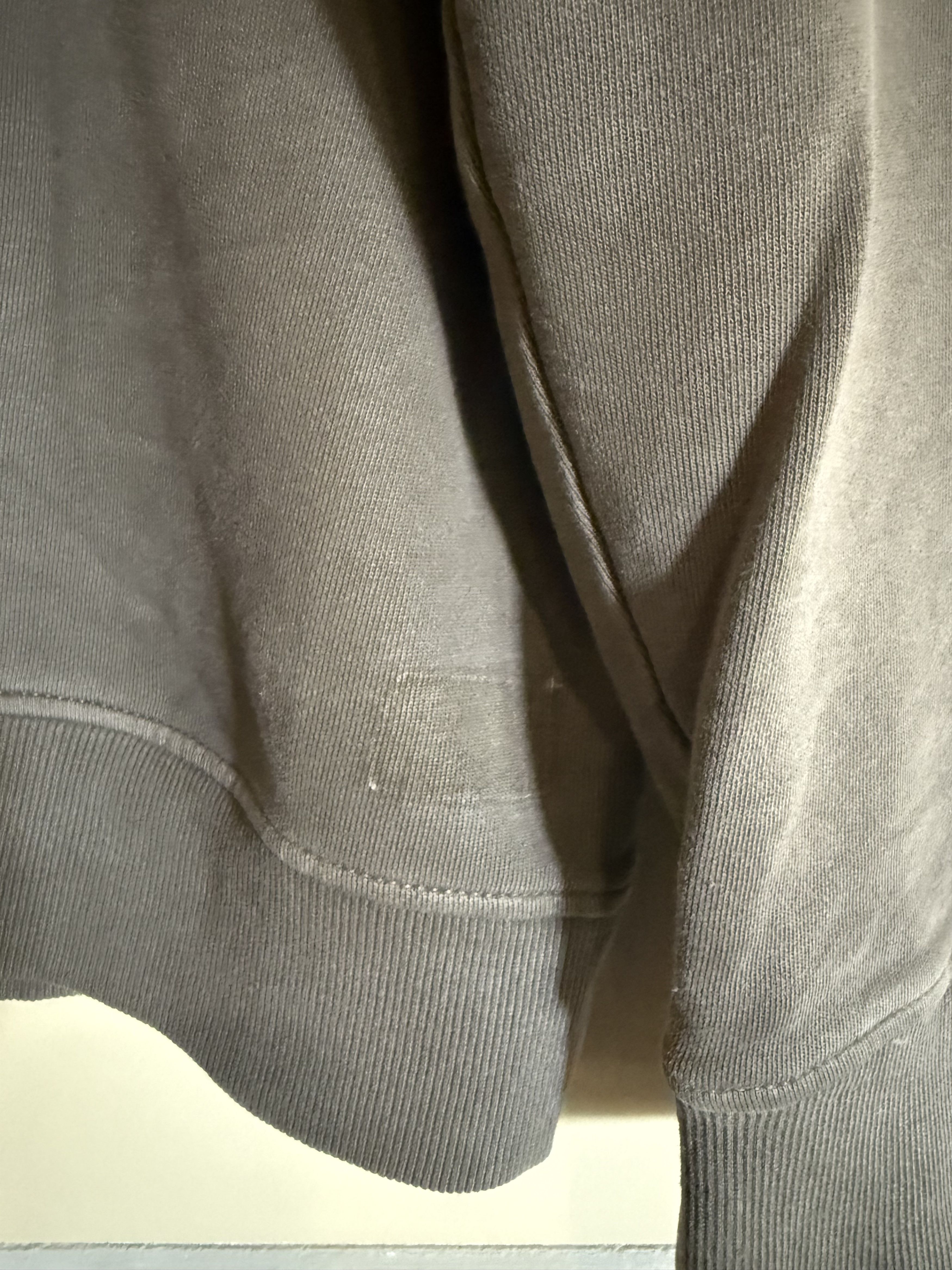 Other Union Charcoal Grey L/S Henley Sweatshirt, Men's Medium Size US M / EU 48-50 / 2 - 4 Thumbnail