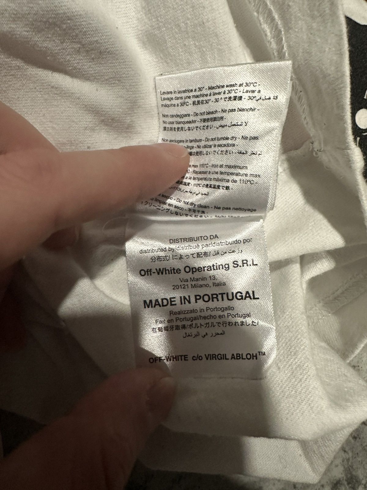 Off-White OFF-WHITE 'NARCISSUS TEE' Size US XL / EU 56 / 4 - 6 Thumbnail