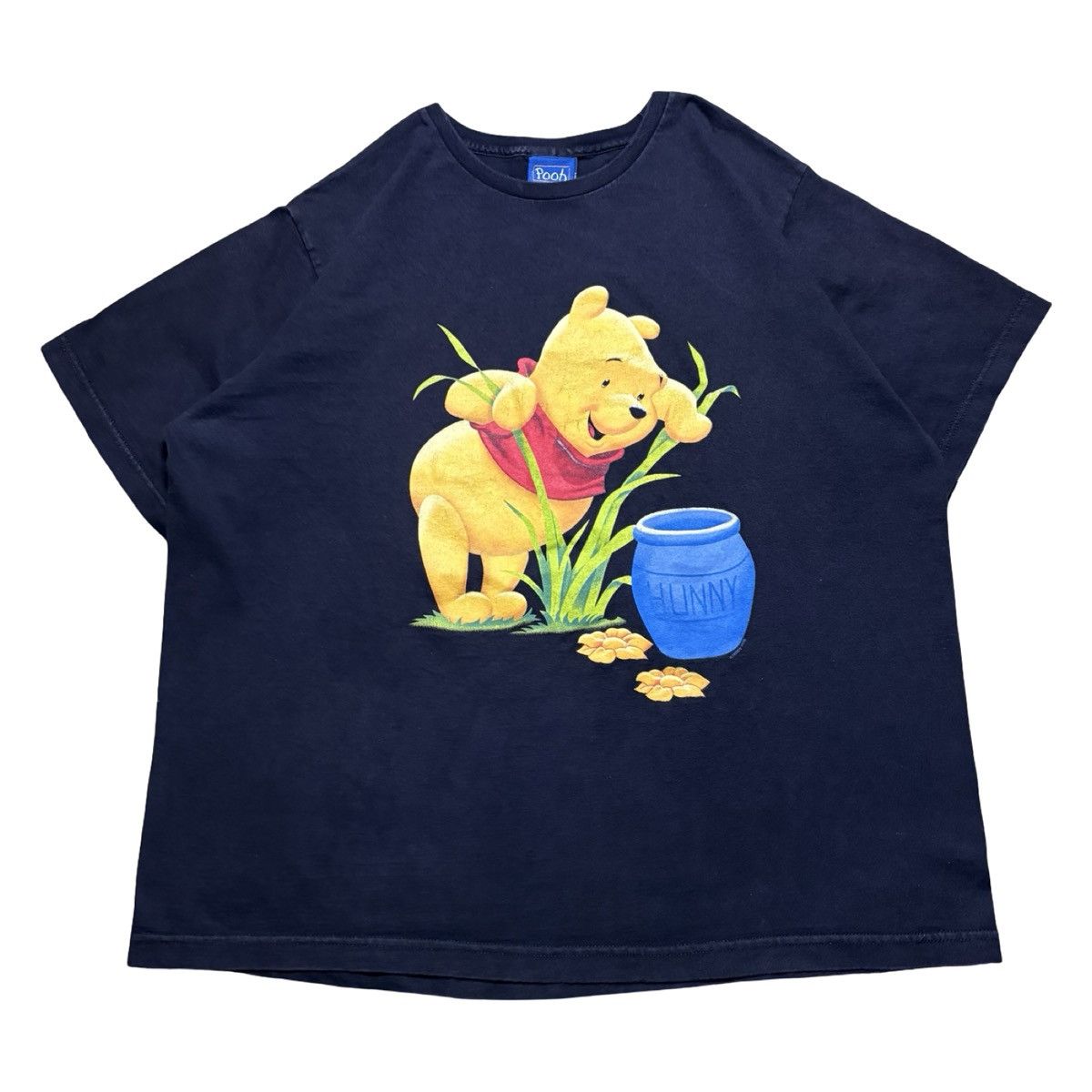 Disney Vintage Winnie The Pooh Graphic T Shirt Black Womens XL Size XL / US 12-14 / IT 48-50 - 1 Thumbnail