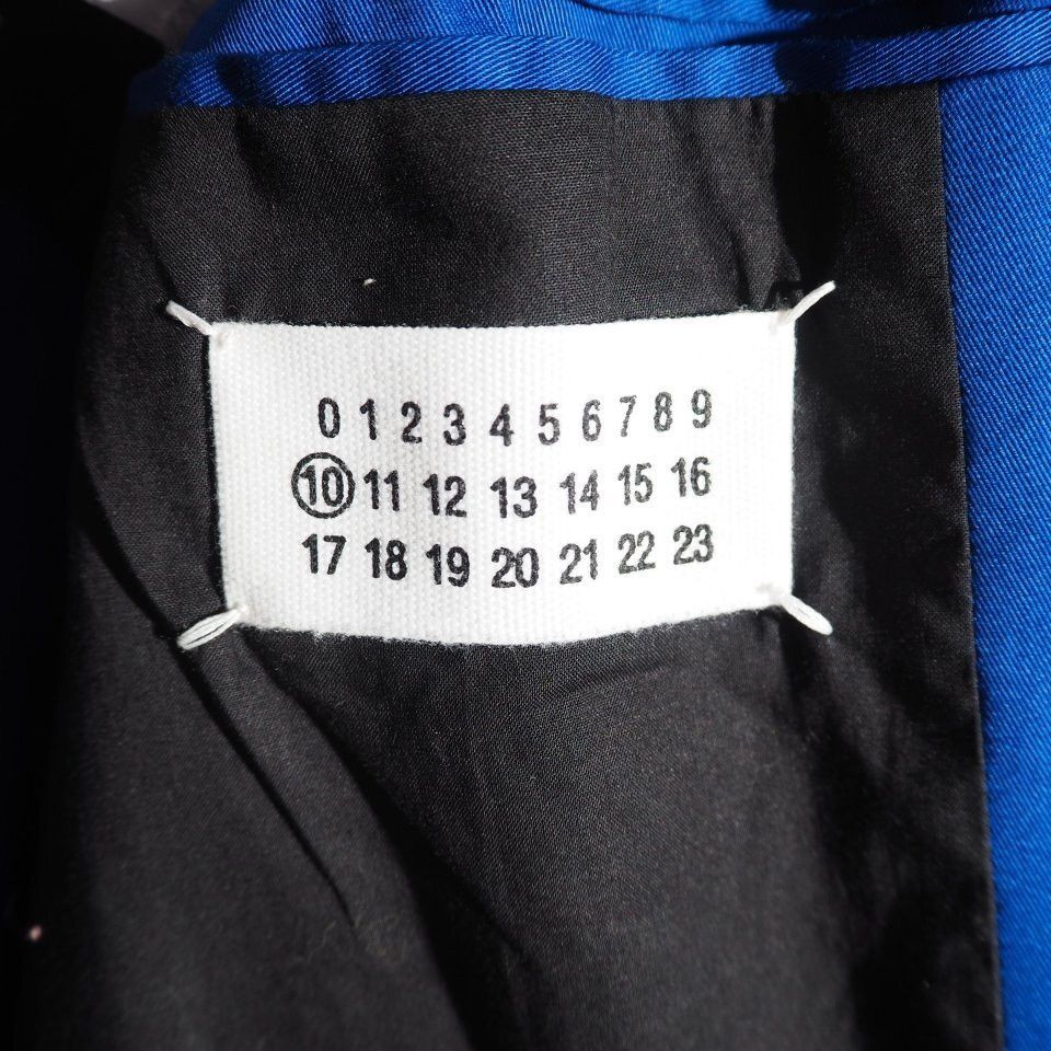 Maison Margiela Maison Margiela 10 Blue Cotton Trench Coat Size 48 Size US M / EU 48-50 / 2 - 6 Thumbnail