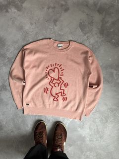 Lacoste x keith outlet haring sweater