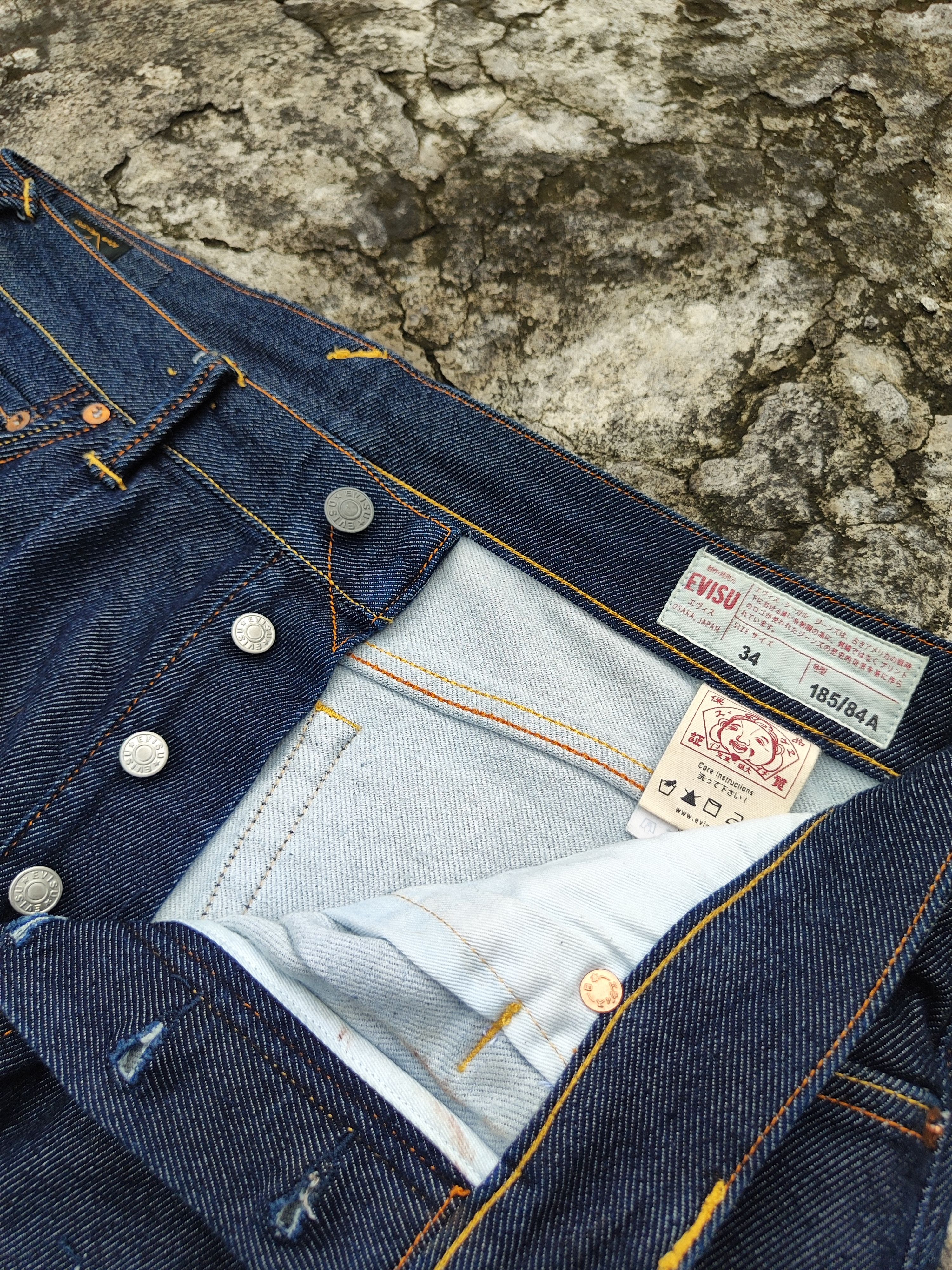 Evisu Evisu Daicock Baggy Cut Size US 34 / EU 50 - 6 Thumbnail