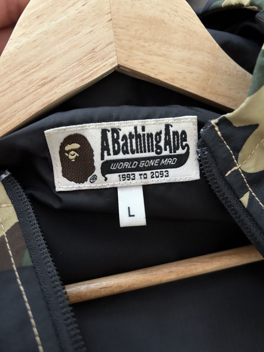 Bape Bape yellow camo light jacket windbreaker Size US L / EU 52-54 / 3 - 4 Thumbnail