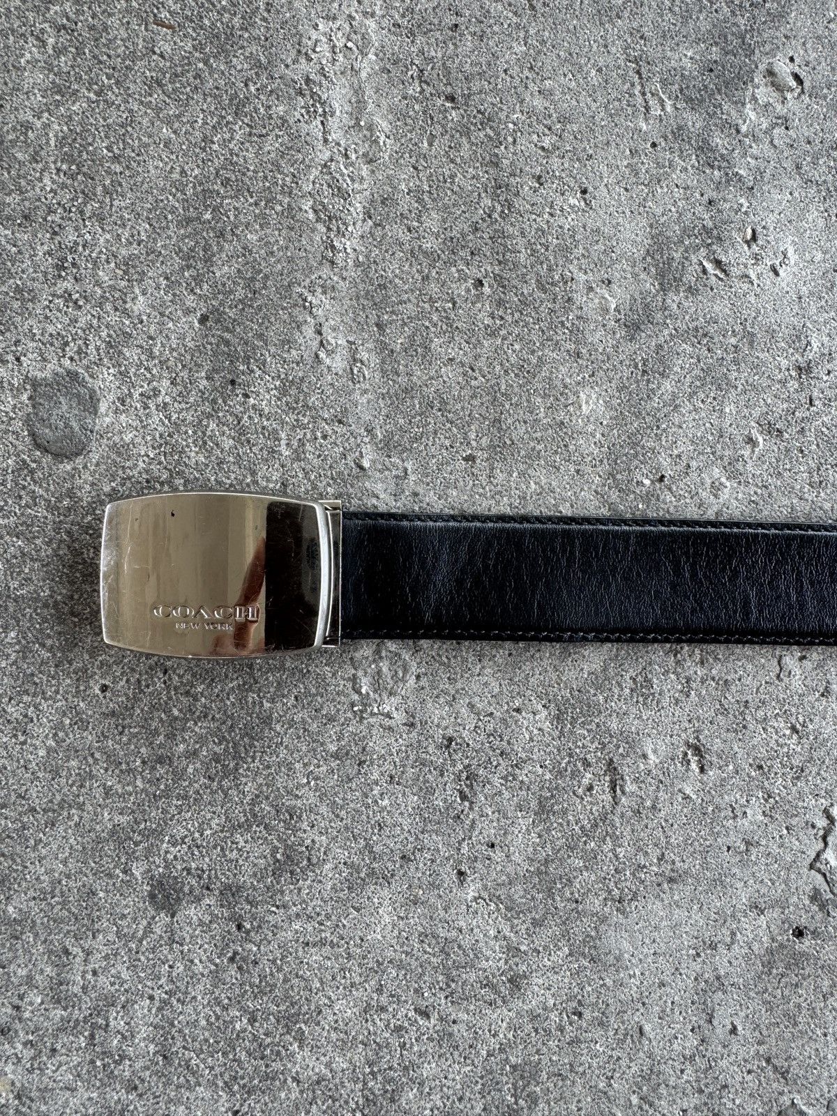 Coach Coach Black Leather Belt Size ONE SIZE - 1 Thumbnail
