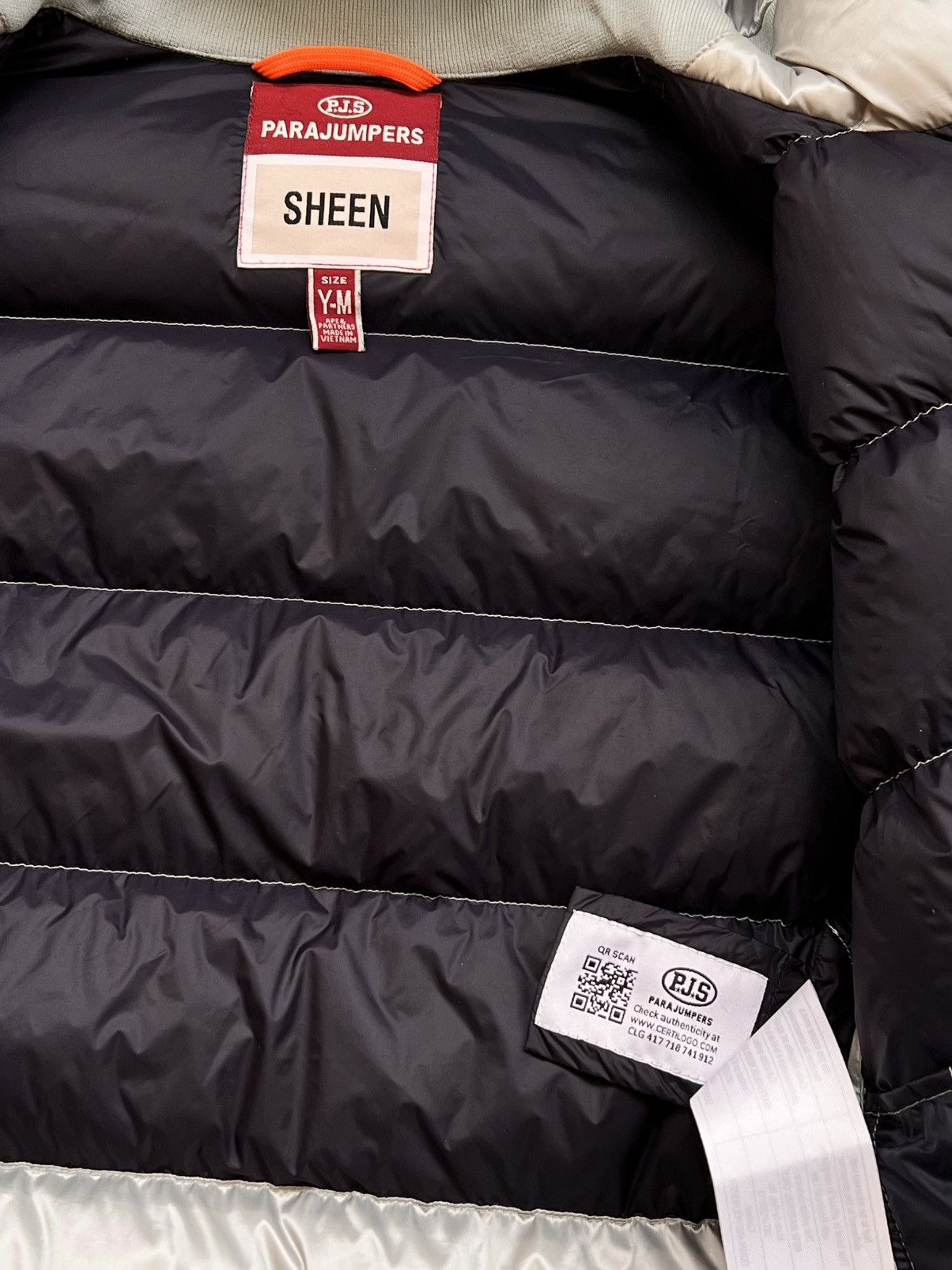Parajumpers Parajumpers Sheen Down Fill Bomber Jacket Puffer Outdoor Size XS / US 0-2 / IT 36-38 - 7 Thumbnail