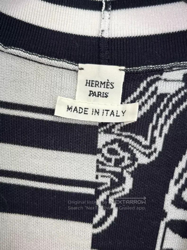 Hermes Hermes Knit Cardigan Jacket Size XS / US 0-2 / IT 36-38 - 4 Thumbnail