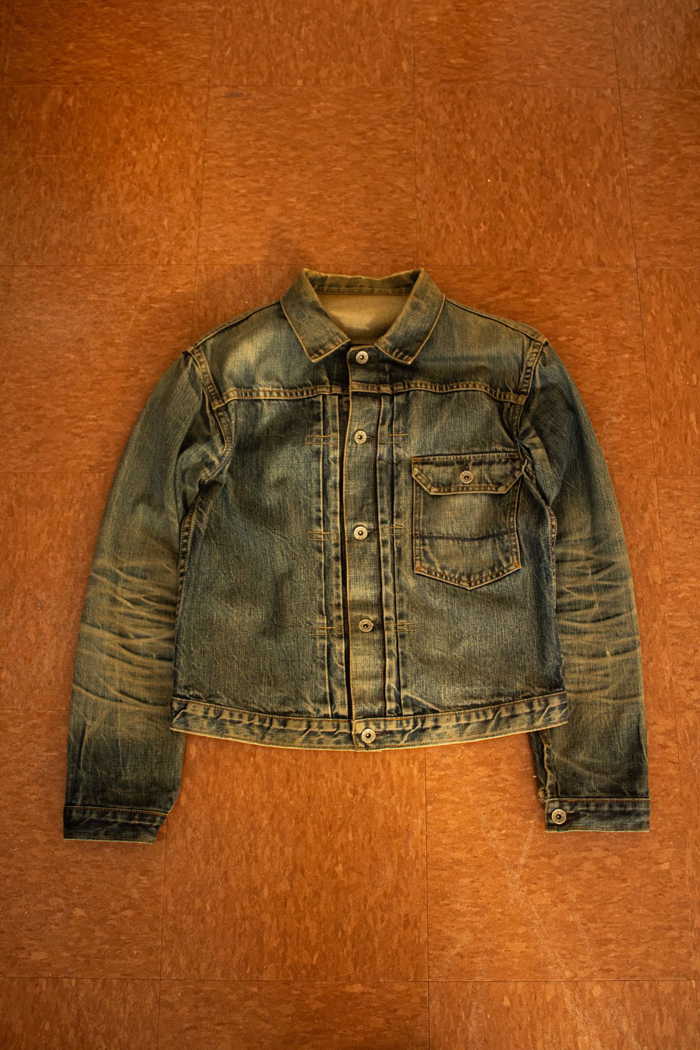 KMW (Kicking Mule Workshop) Type 1 Selvedge Denim Jacket