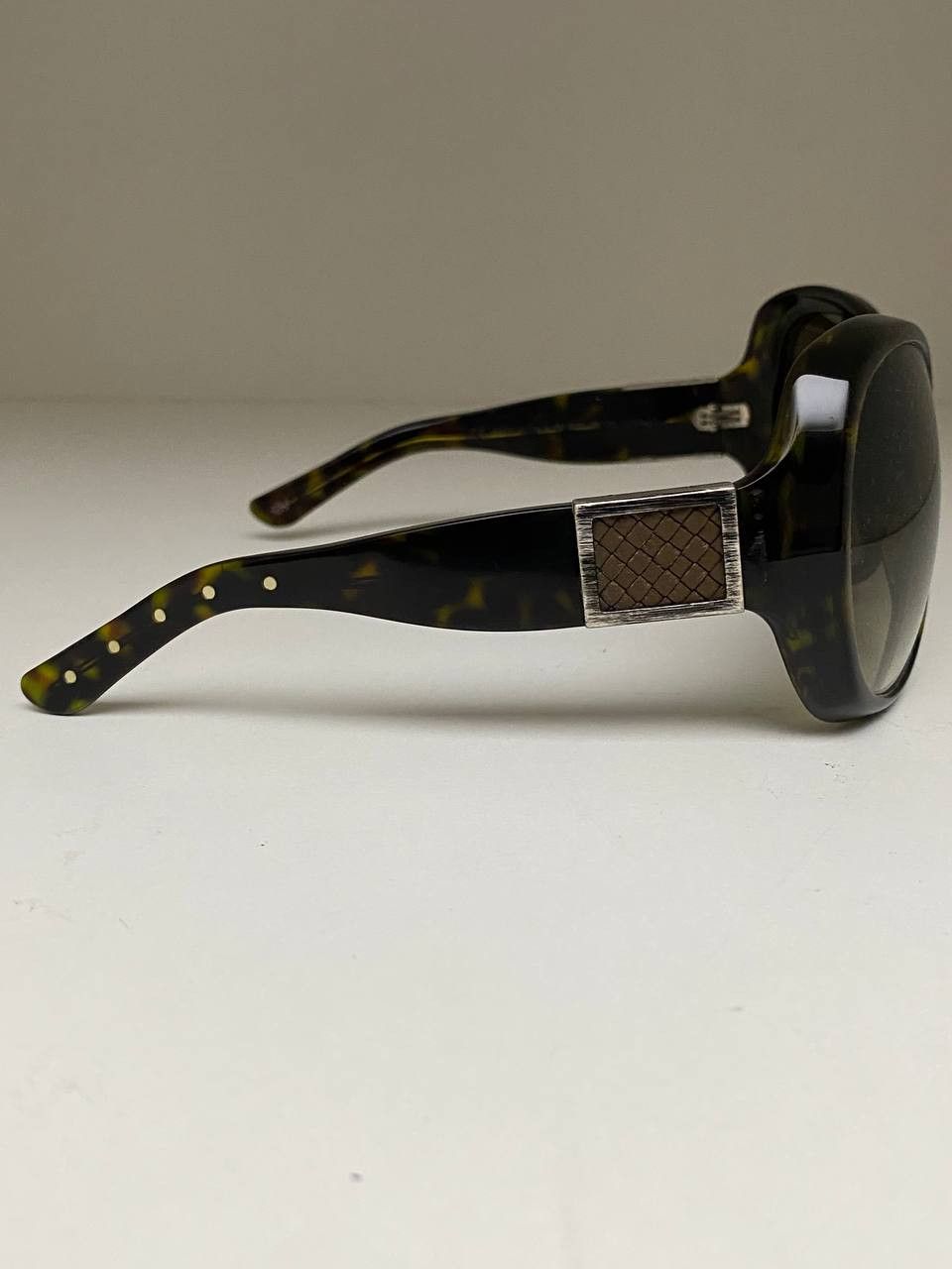Bottega Veneta Bottega Veneta Logo Oversized Round Sunglasses Size ONE SIZE - 3 Thumbnail