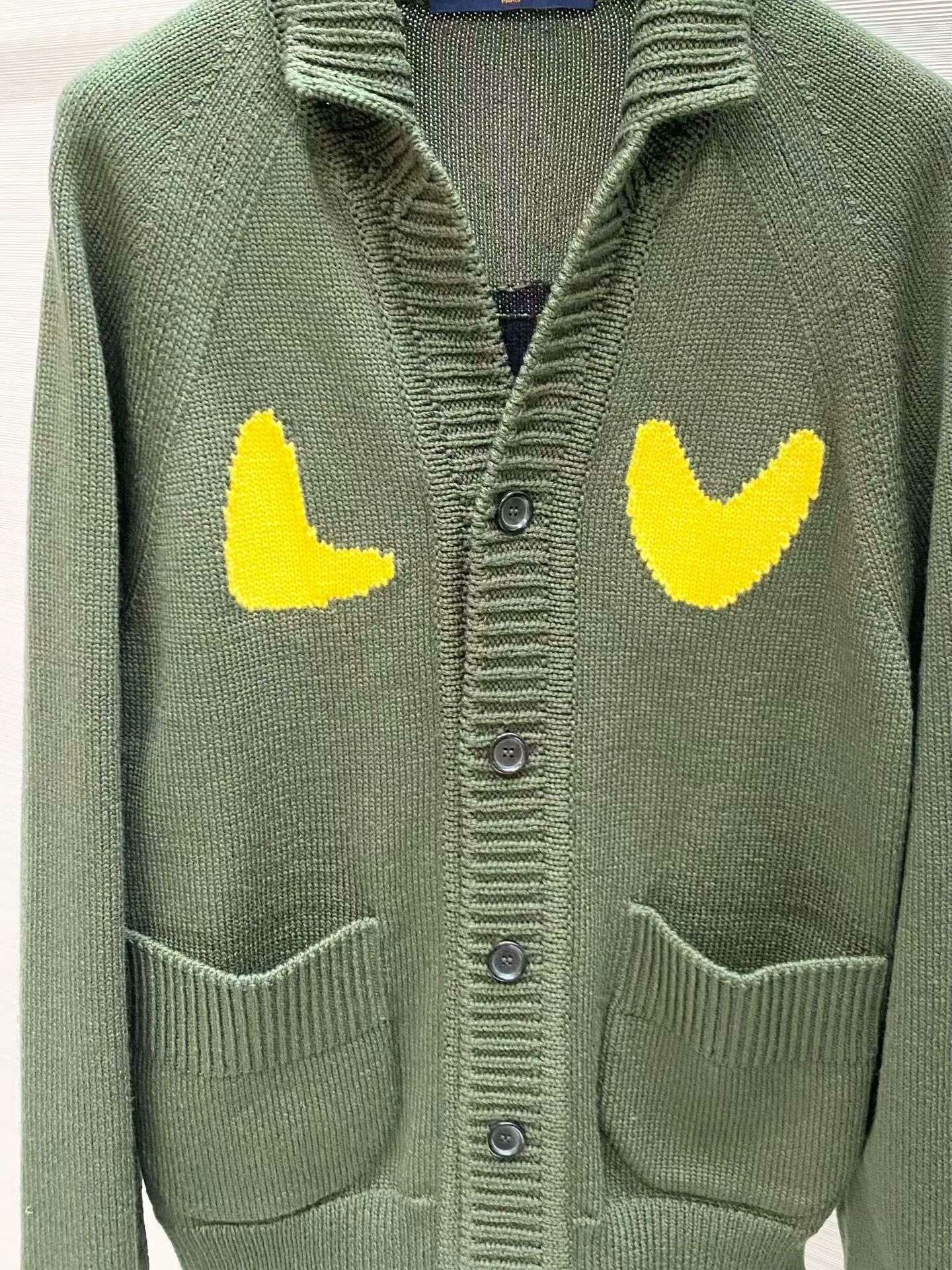Louis Vuitton Louis Vuitton X NIGO Knitted Cardigan Size US S / EU 44-46 / 1 - 4 Thumbnail