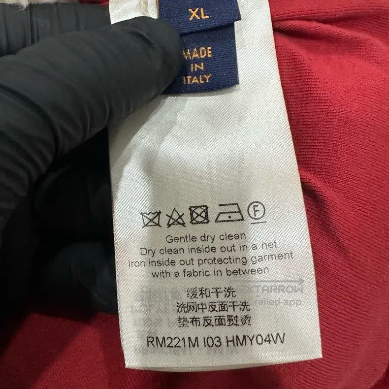 Louis Vuitton Louis Vuitton White and red checkerboard teddy jacket Size US XL / EU 56 / 4 - 4 Thumbnail
