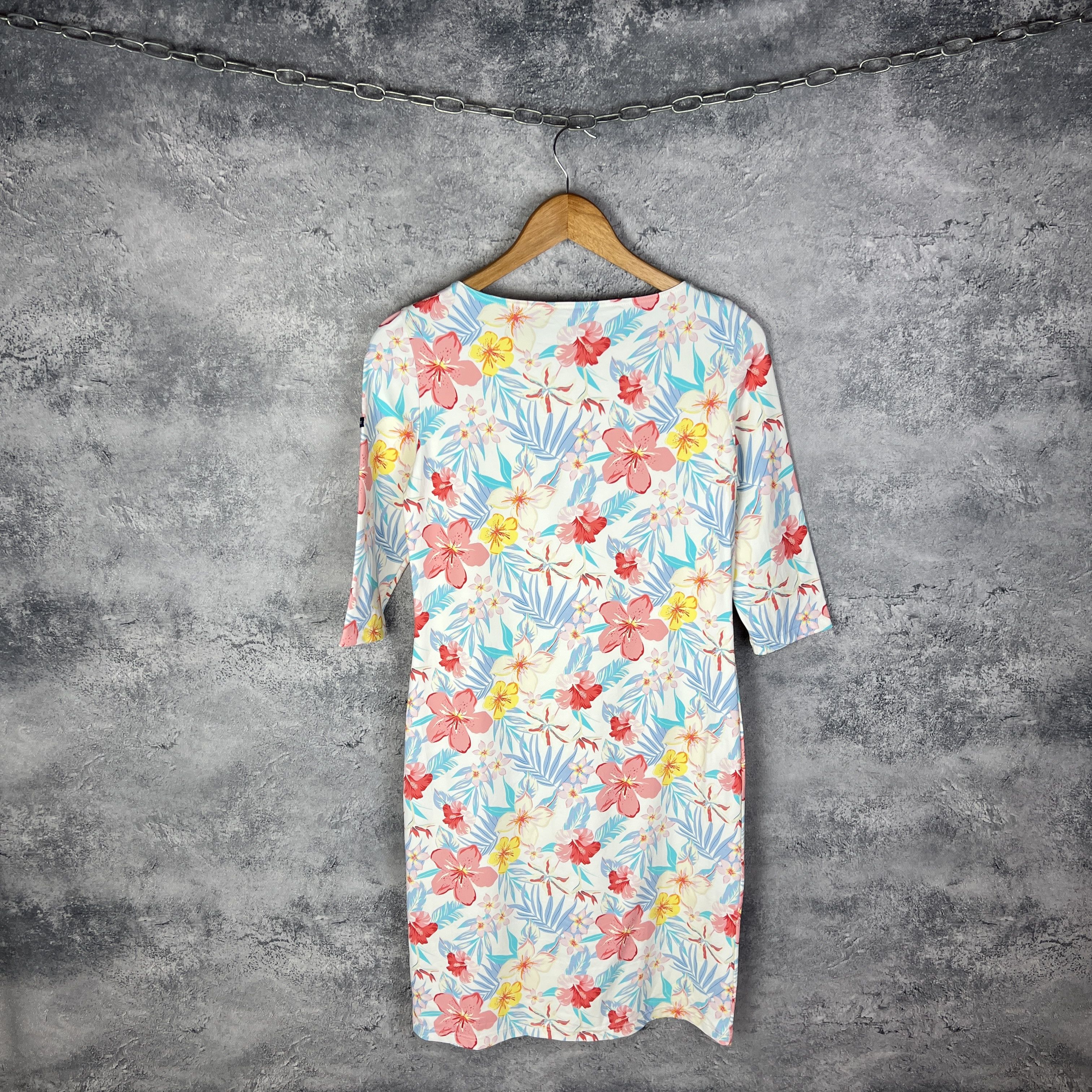 Saint James × Vintage Saint James Women's Dress Flowers Size 8 Polyamide Size M / US 6-8 / IT 42-44 - 6 Thumbnail