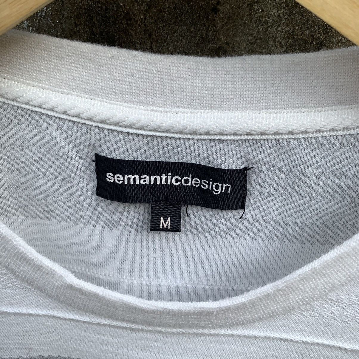 semanticdesign SEMANTIC DESIGN T-SHIRT Size US M / EU 48-50 / 2 - 3 Thumbnail