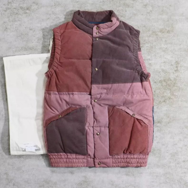 Visvim VISVIM Insulator Down Vest Flux Patchwork | Grailed