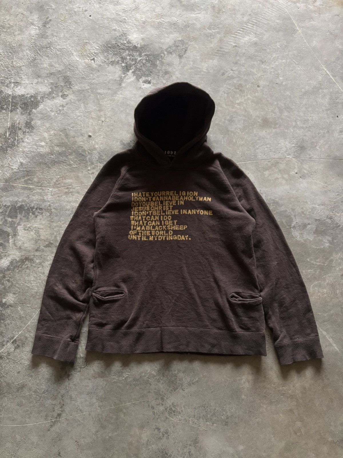 Hysteric Glamour 010290 THE NINE HEADS poem rebel hoodie undercover style Size US S / EU 44-46 / 1 - 1 Thumbnail