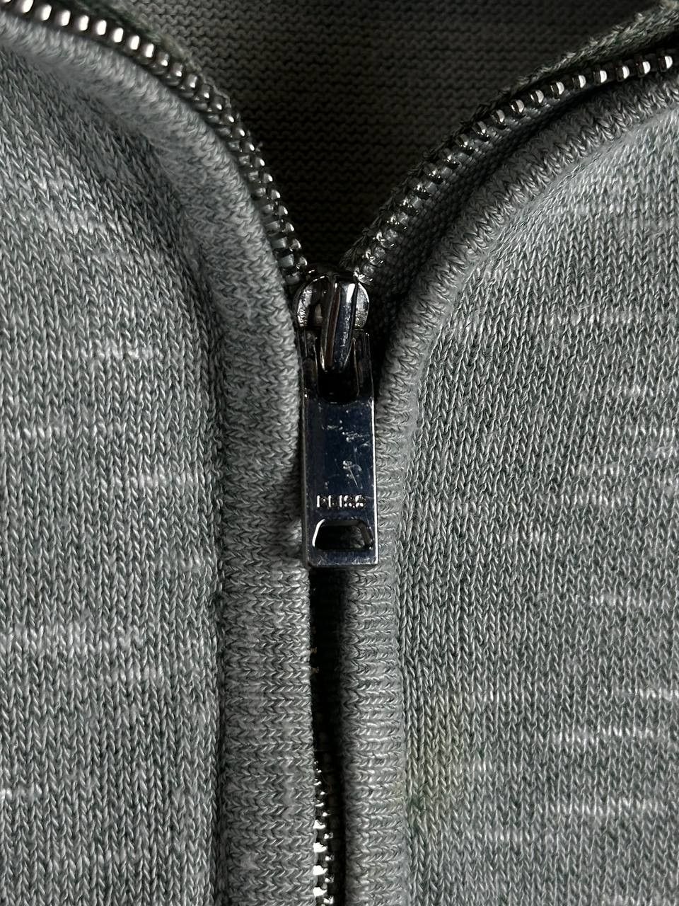 Reiss Reiss Green 1/3 Zip Cotton Ocean Blue Sweater Size US L / EU 52-54 / 3 - 7 Thumbnail