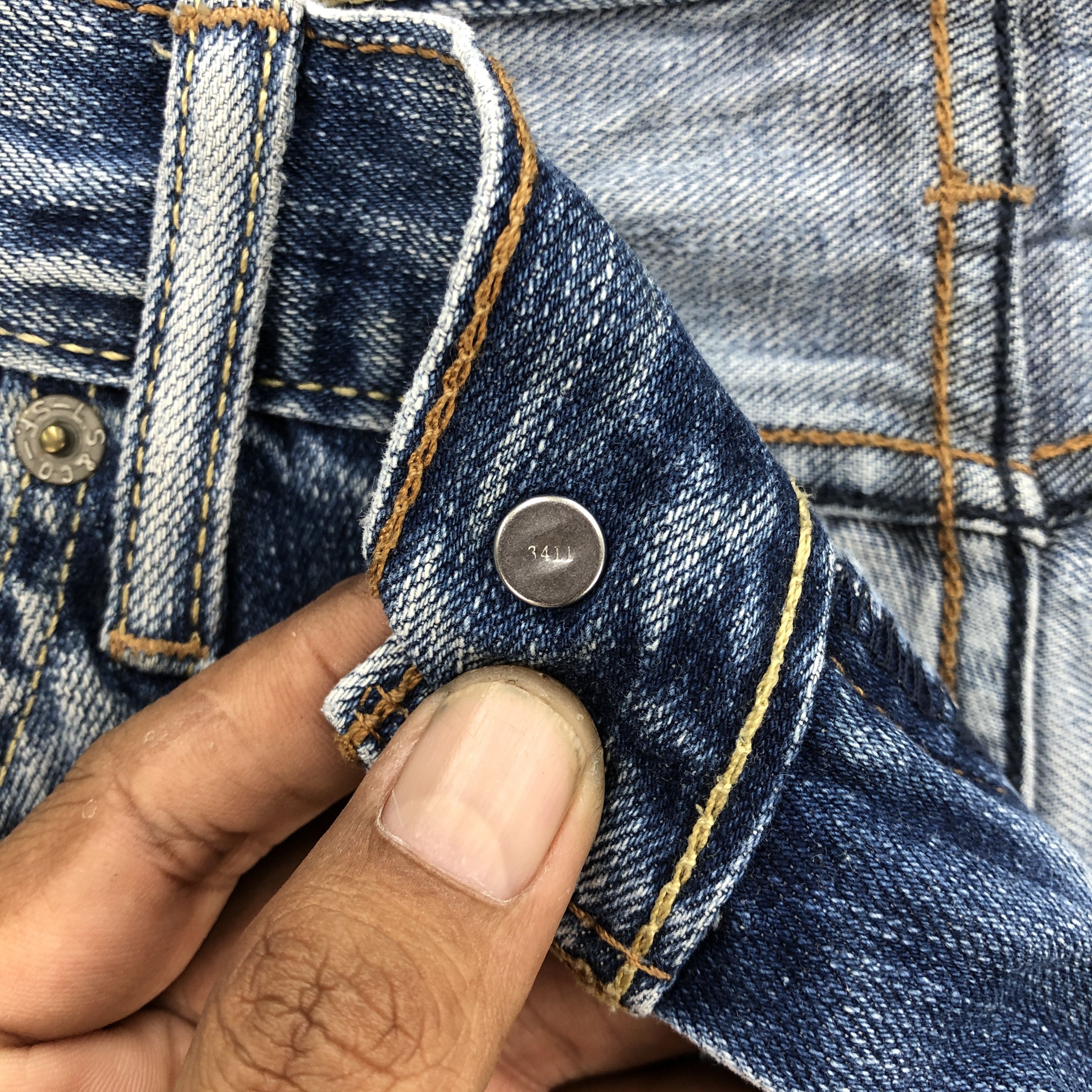 Levi's Vintage Distressed Levis 505 Jeans Levi's Faded Dirty Denim Size US 32 / EU 48 - 7 Thumbnail