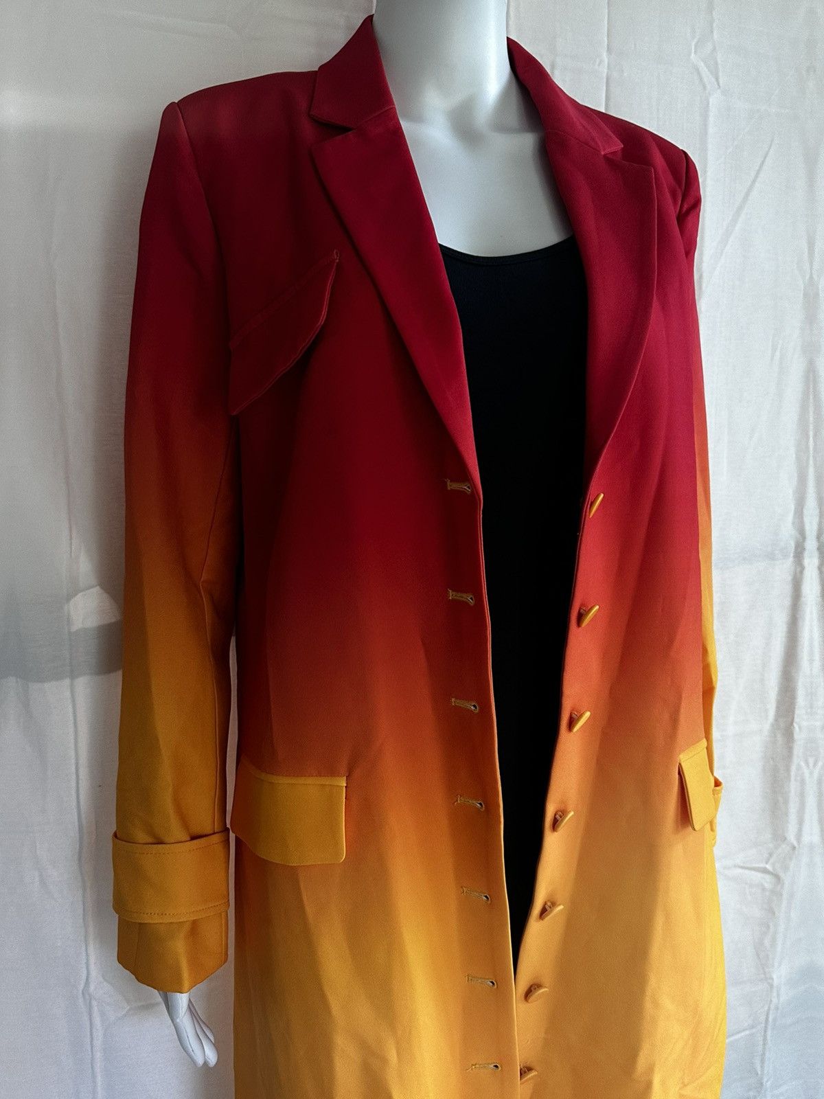 Azalea Wang Azalea Wang two-tone ombre trench coat Size S / US 4 / IT 40 - 2 Thumbnail