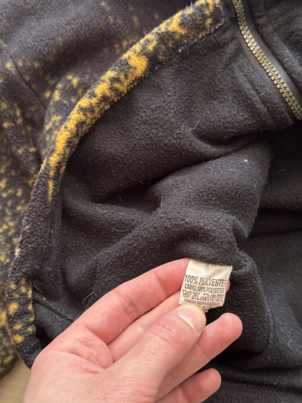 Vintage Vintage 00s y2k All Over Print Tiger Japanese Fleece Jacket Size US S / EU 44-46 / 1 - 6 Thumbnail