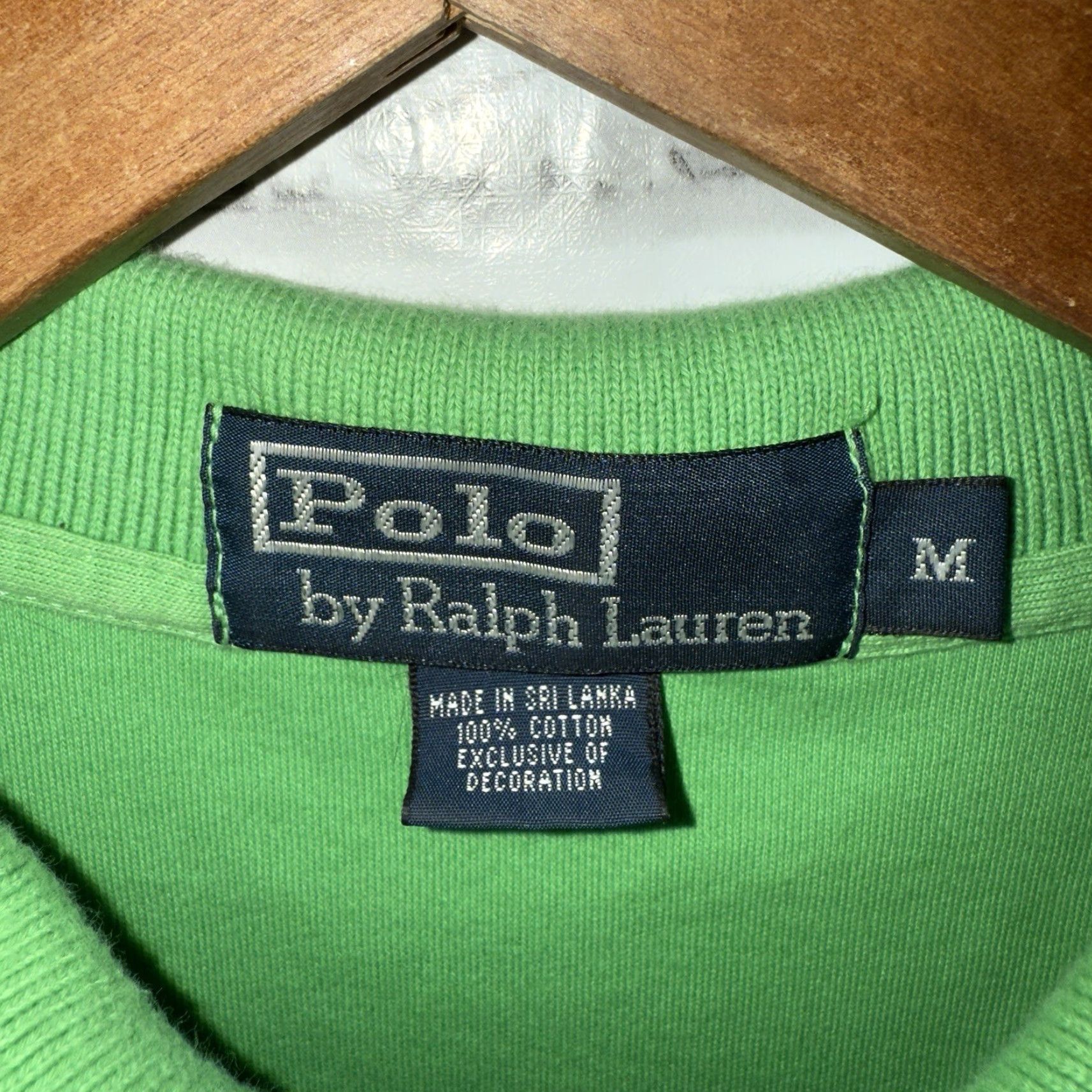 Ralph Lauren Polo Ralph Lauren 100% Cotton Green Polo Shirt Mens Medium Size US M / EU 48-50 / 2 - 4 Thumbnail
