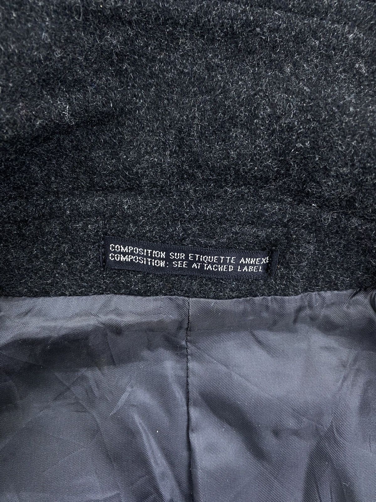 Yohji Yamamoto 🔥STEALS Yohji Yamamoto Ined Wool Long Hoodie Jacket Size US S / EU 44-46 / 1 - 8 Thumbnail