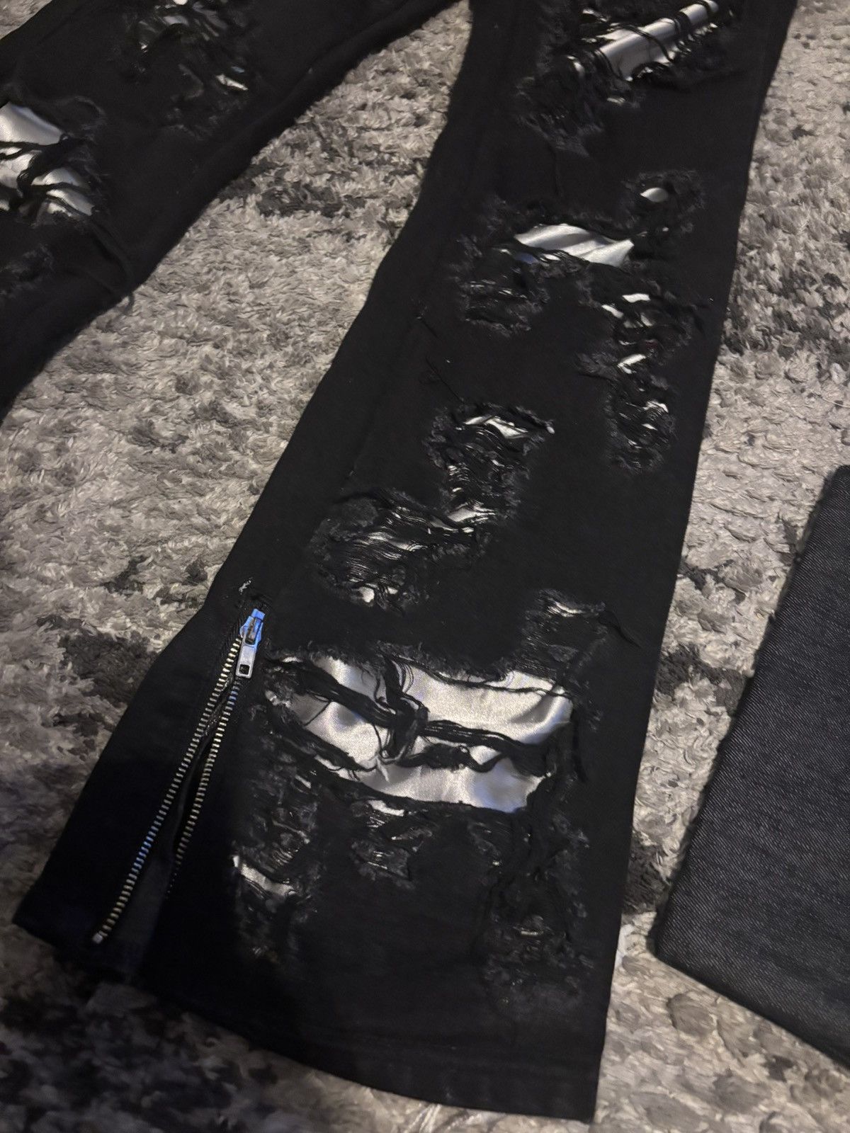 14th Addiction Bootcut Still rips Jeans Studded Size US 28 / EU 44 - 2 Thumbnail