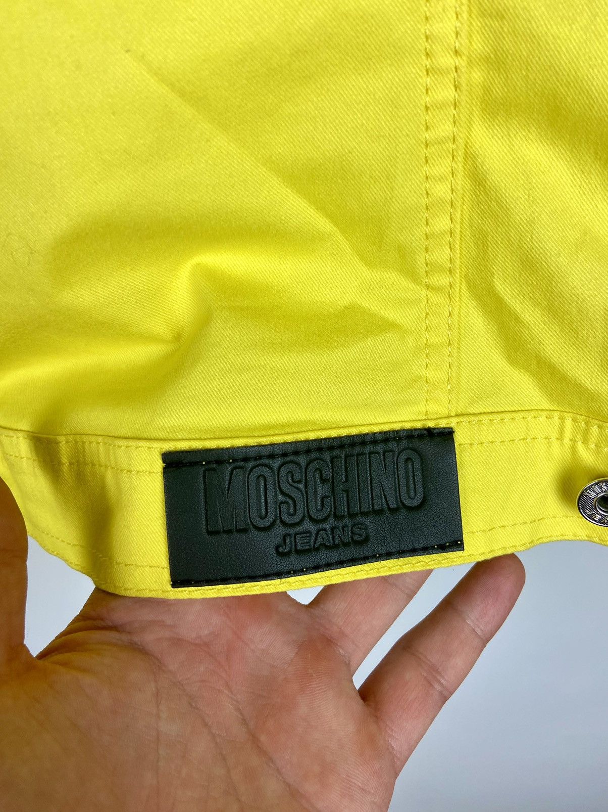 Designer × Moschino Vintage Moschino Jeans Donna Denim Womens Luxury Jacket Size L / US 10 / IT 46 - 18 Thumbnail